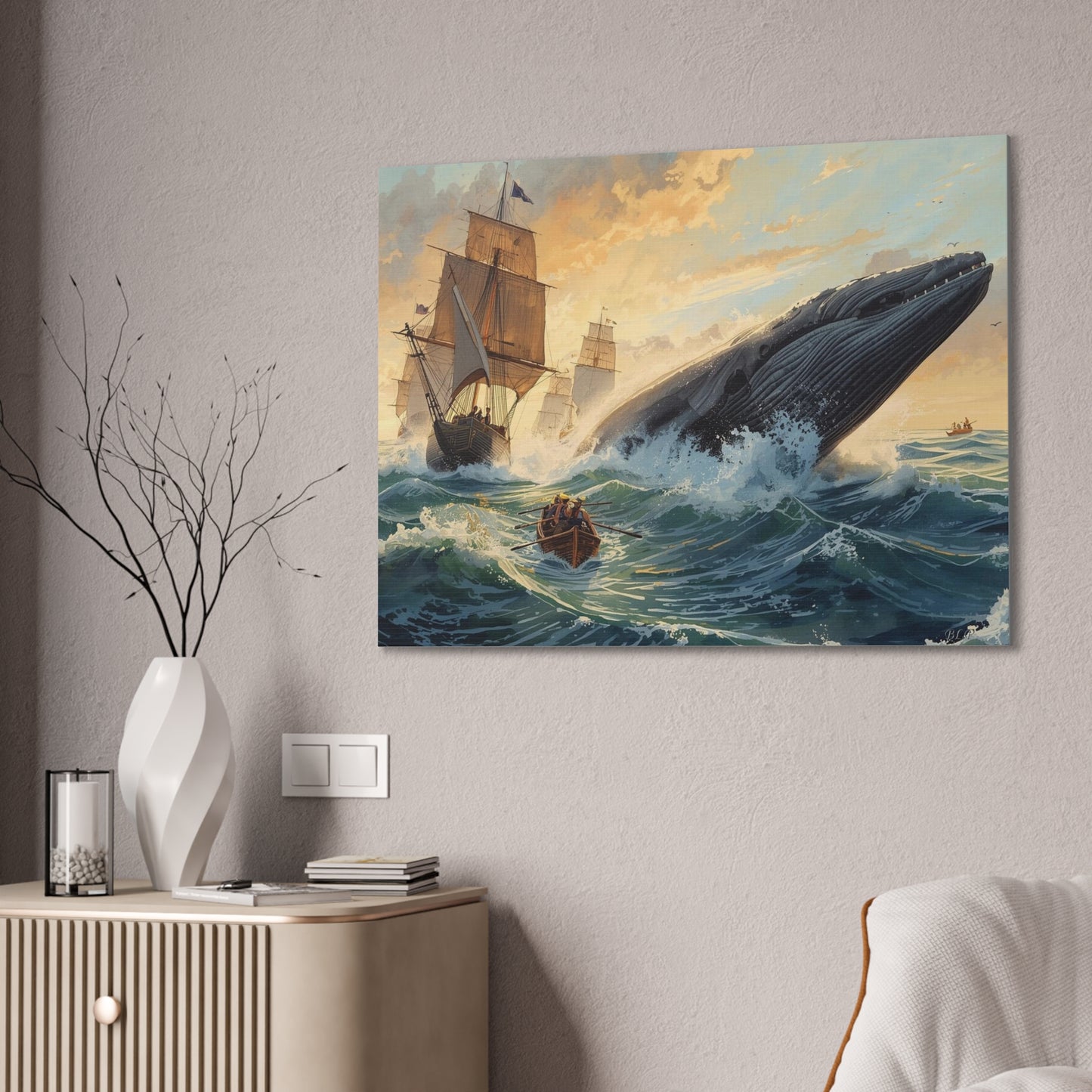 On the Hunt - Canvas Stretched, 0.75" - Wall Art 2026 - Scenes