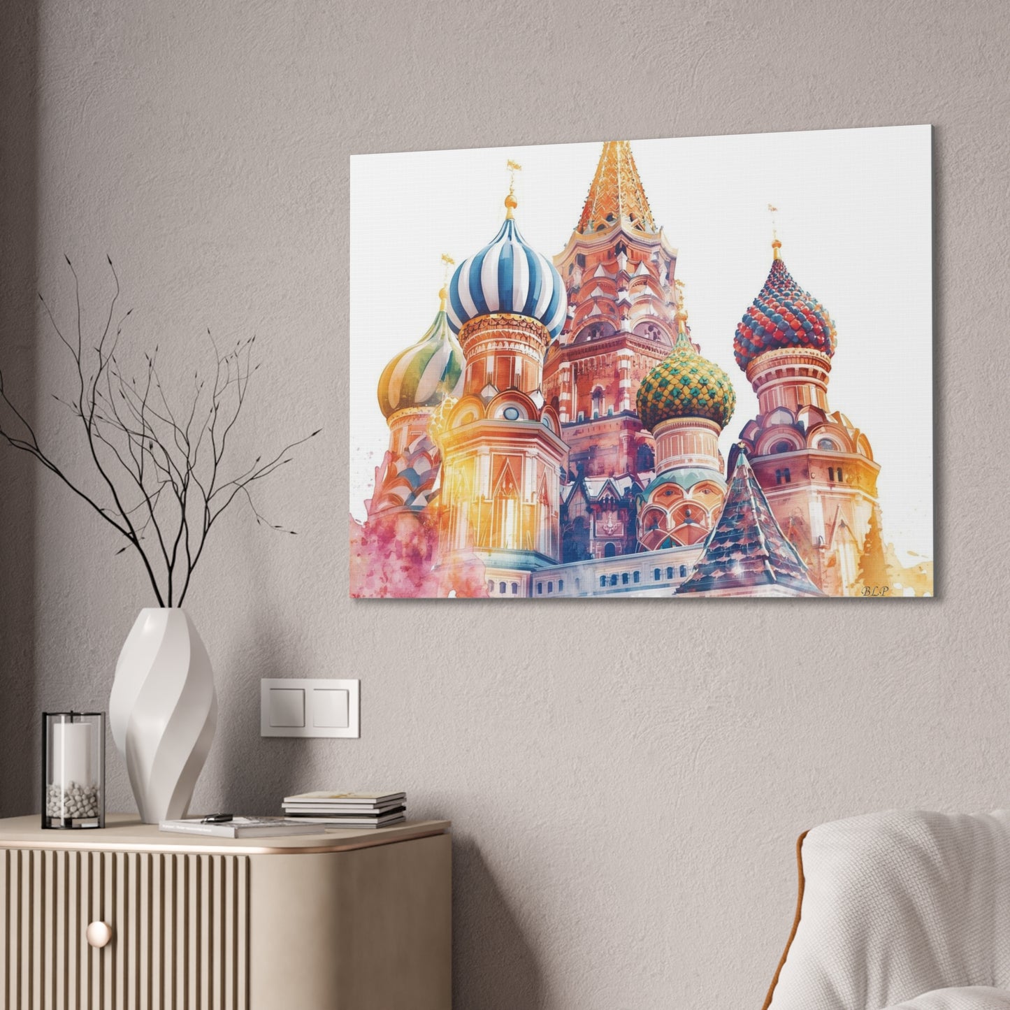 Russian Spirals - Canvas Stretched, 0.75" - Wall Art 2026 - Places