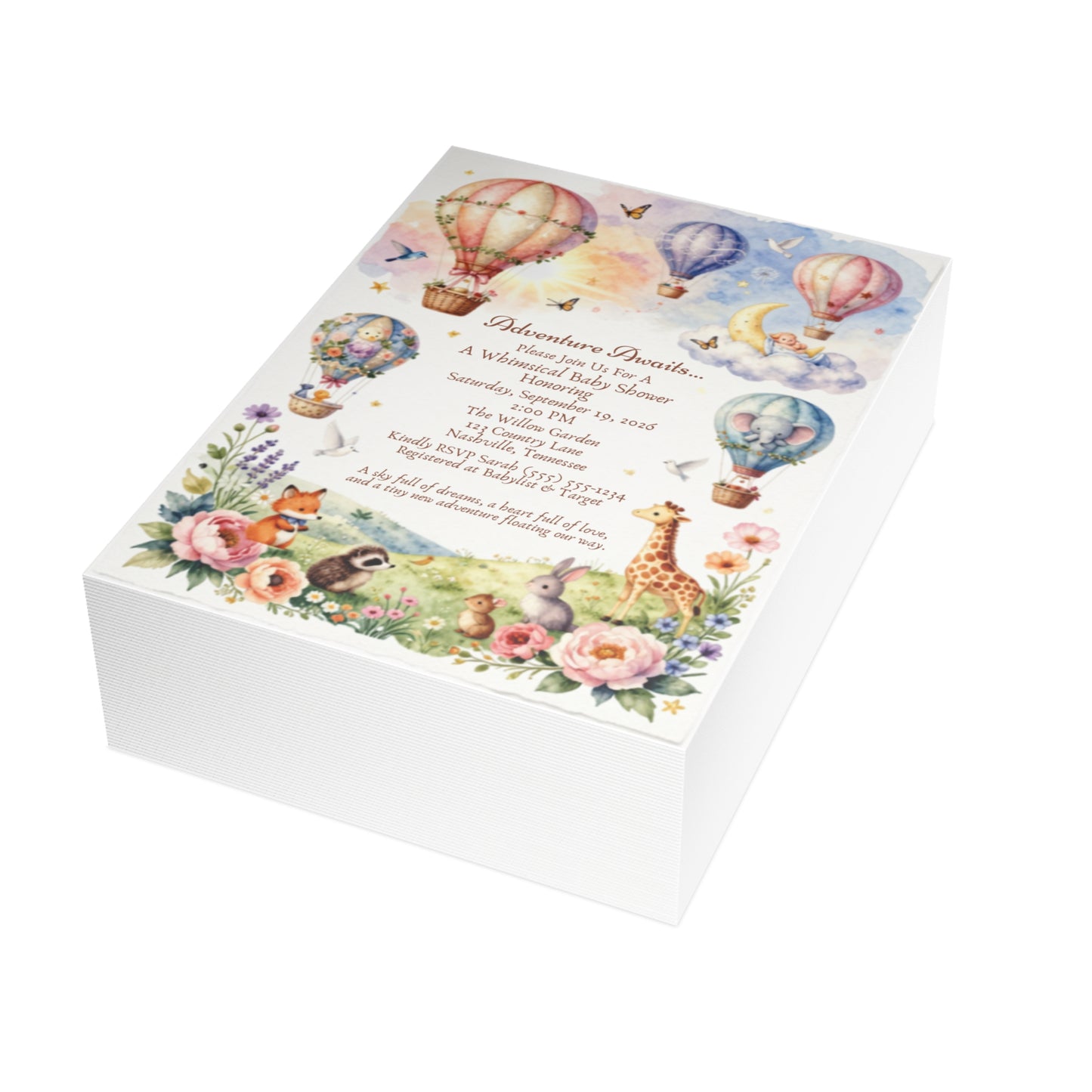 Happy Balloons - Postcard Bundles (envelopes included)