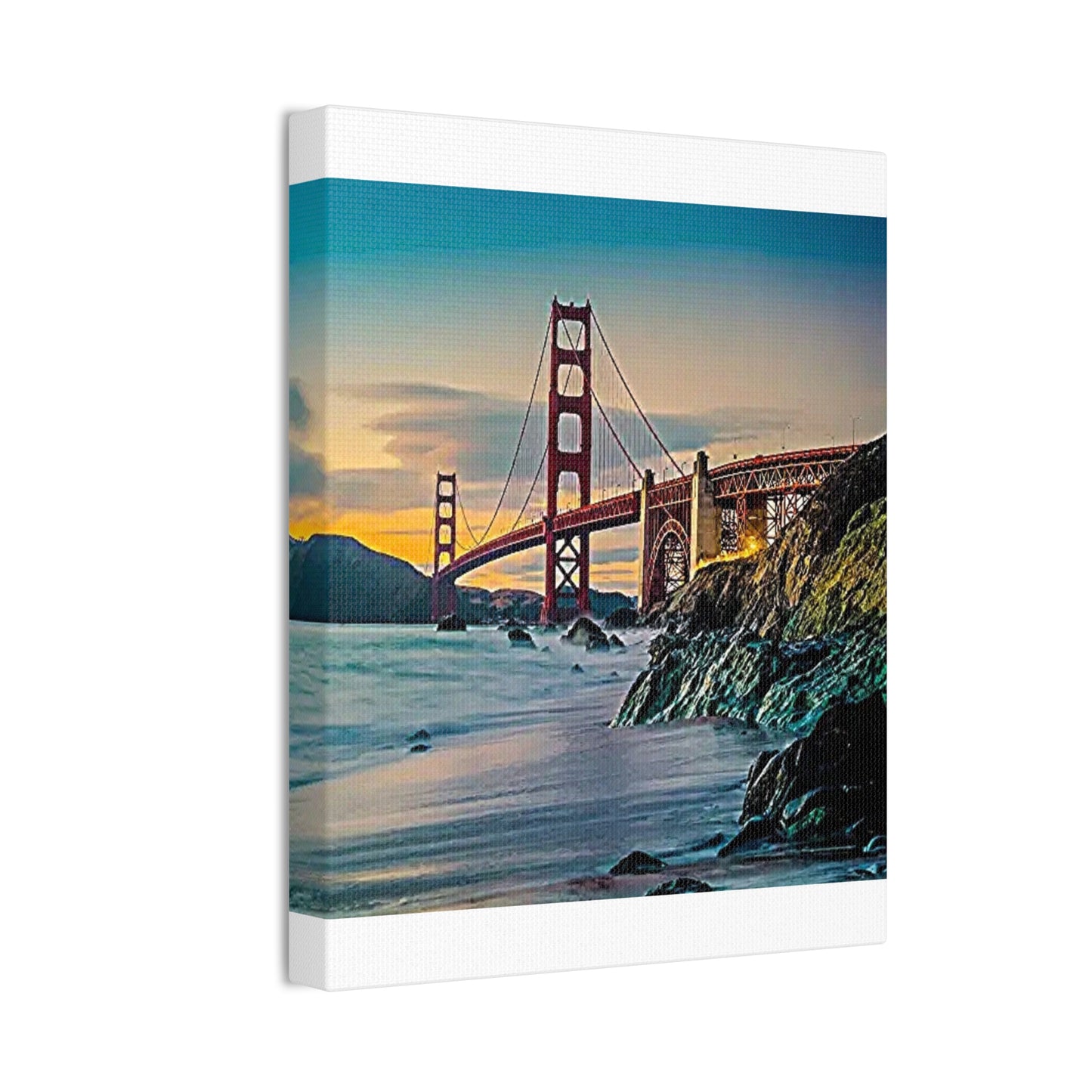 Golden Gate - Canvas Stretched, 0.75"