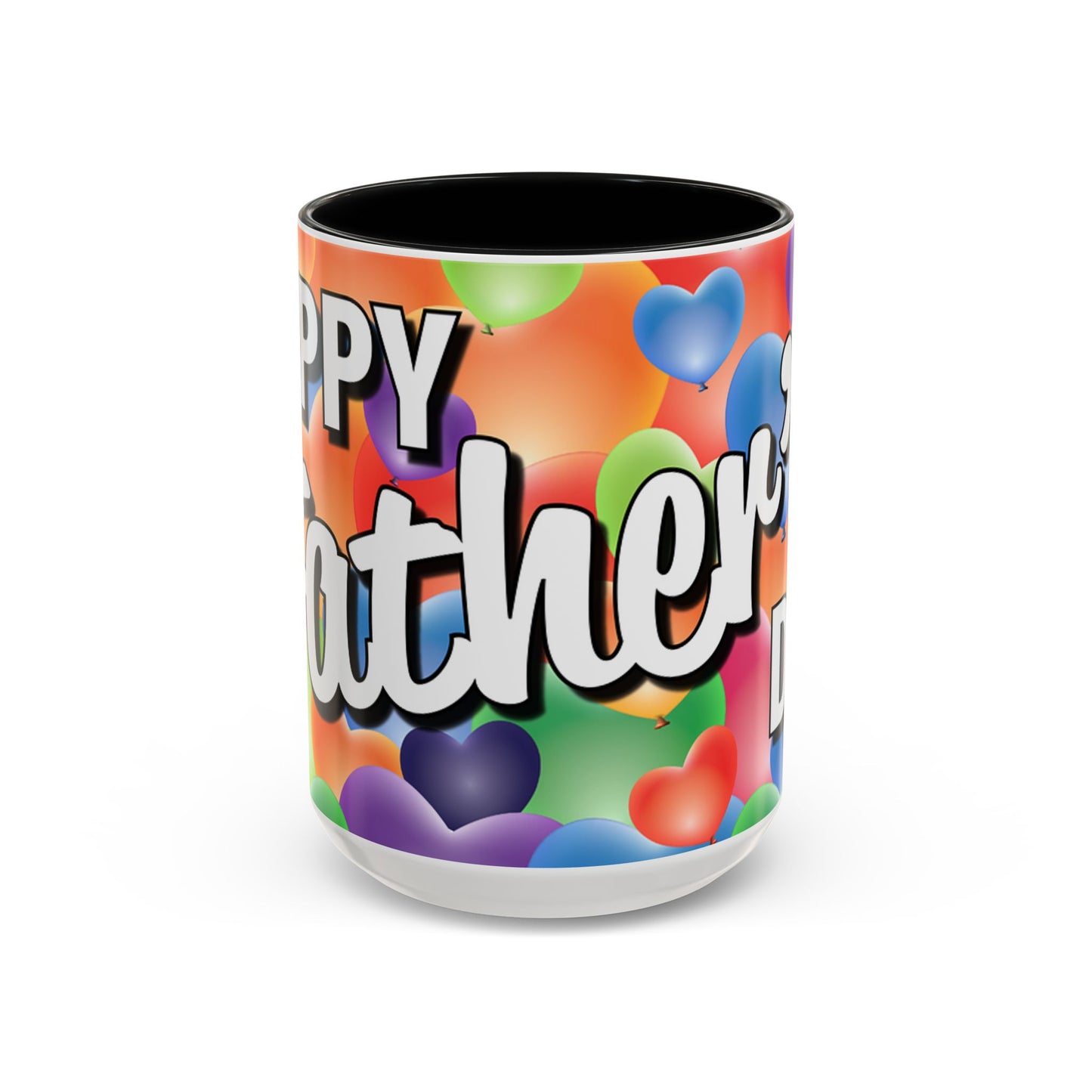 Happy Father's Day - Accent Coffee Mug (11, 15oz) - Father's Day