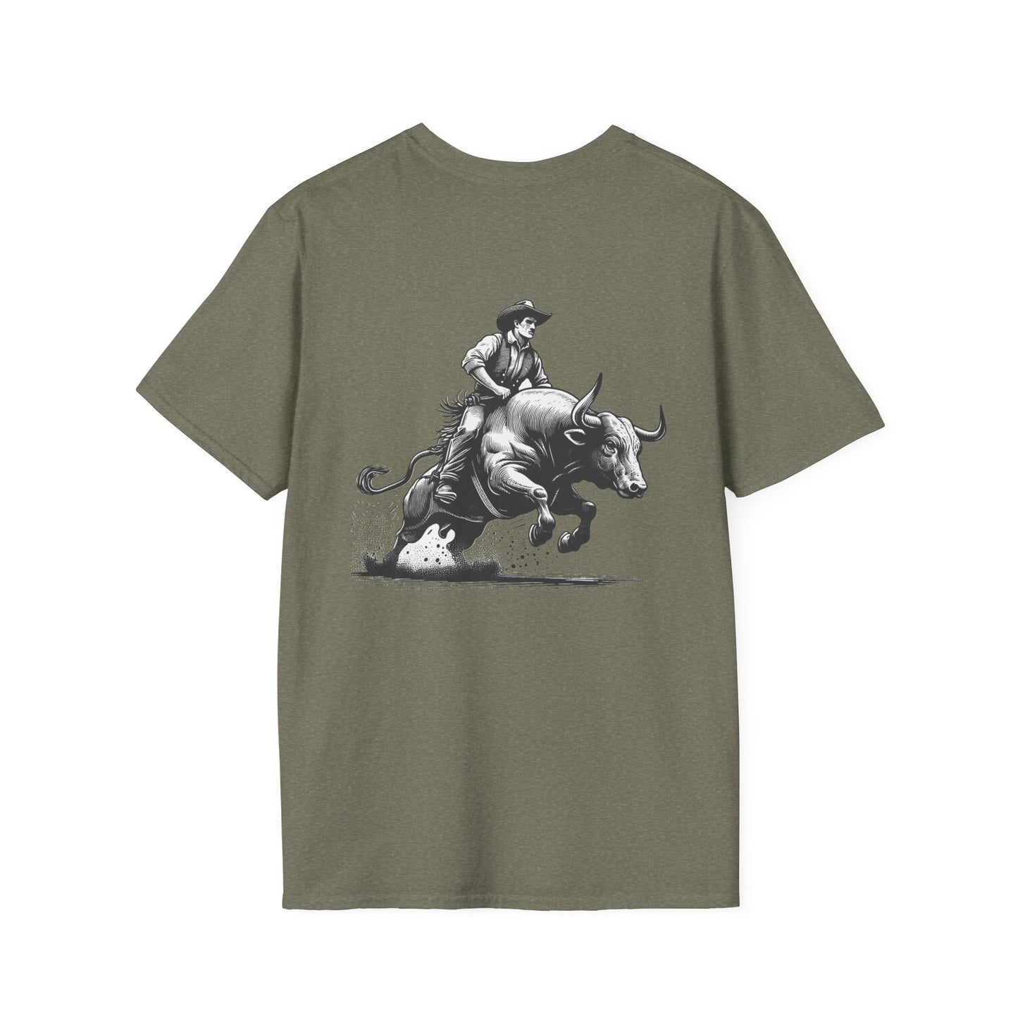 Bull Rider - Unisex Softstyle T-Shirt