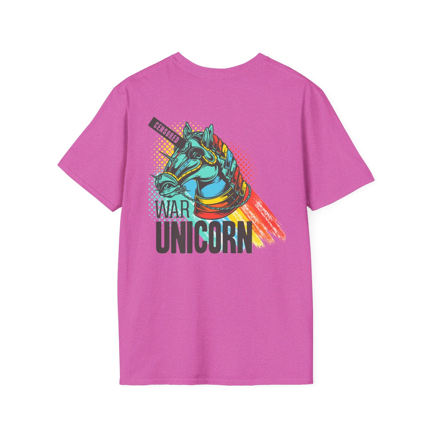 War Unicorn - Unisex Softstyle T-Shirts