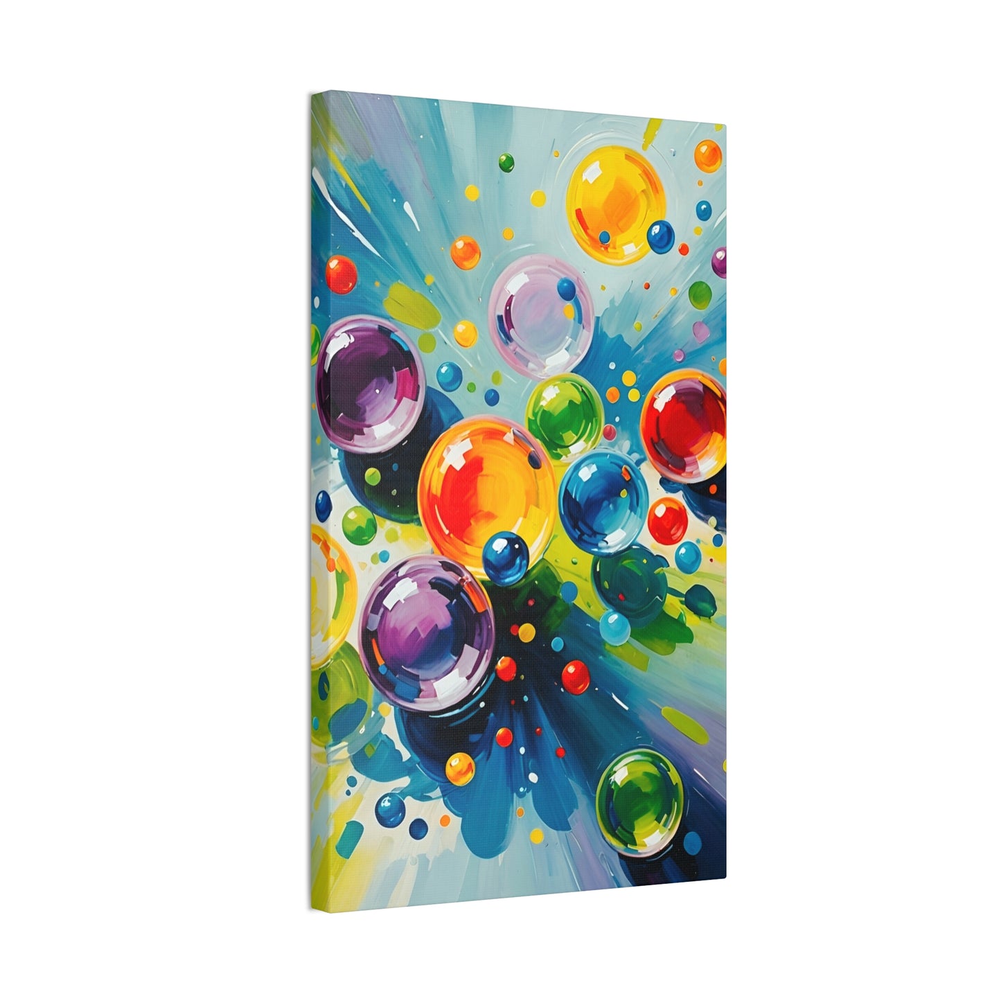 Colored Balls - Canvas Stretched, 0.75"