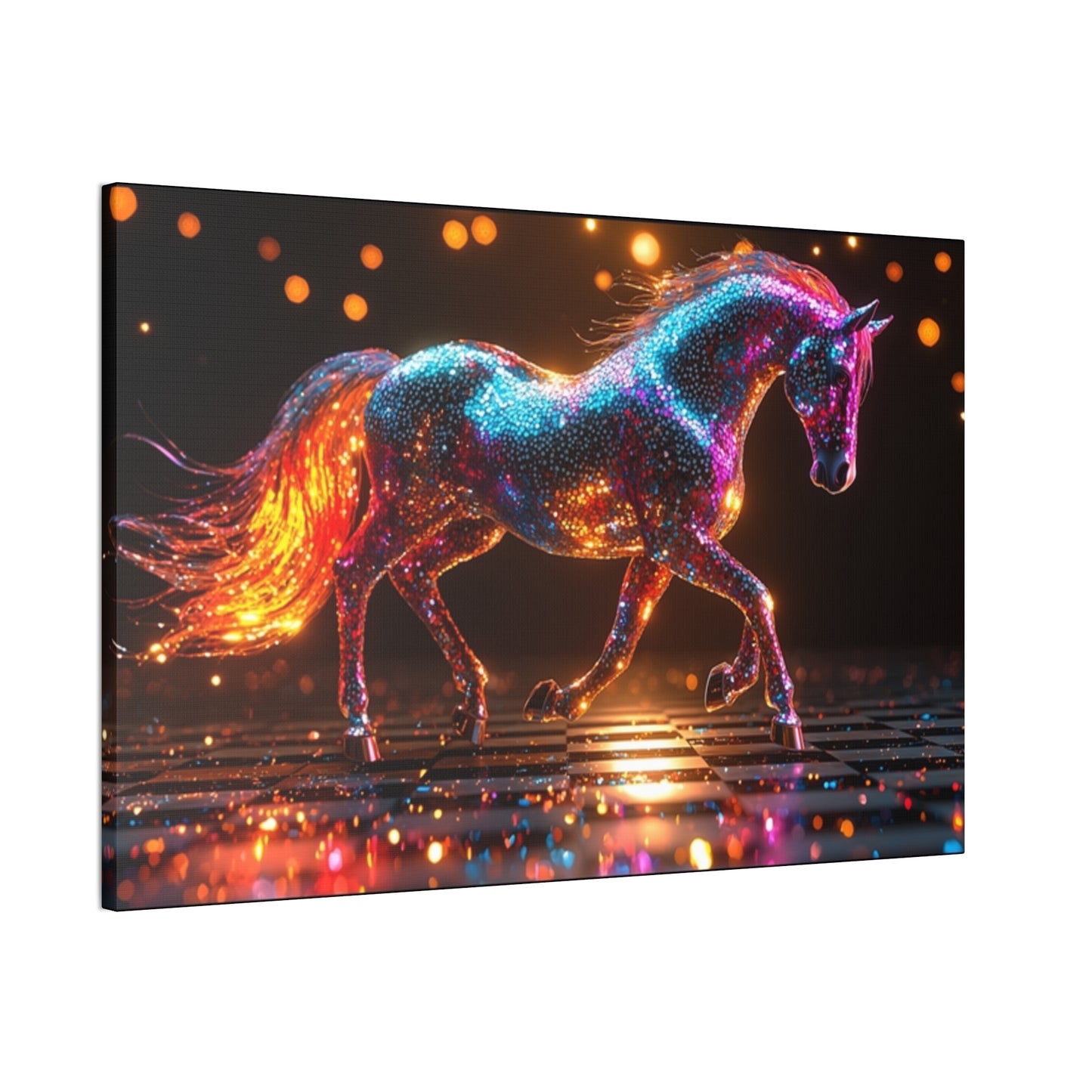 Bling Stallion - Canvas Stretched, 0.75"