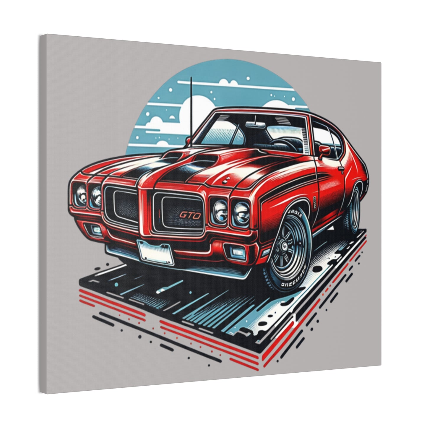 GTO - Canvas Stretched, 0.75" - Father's Day