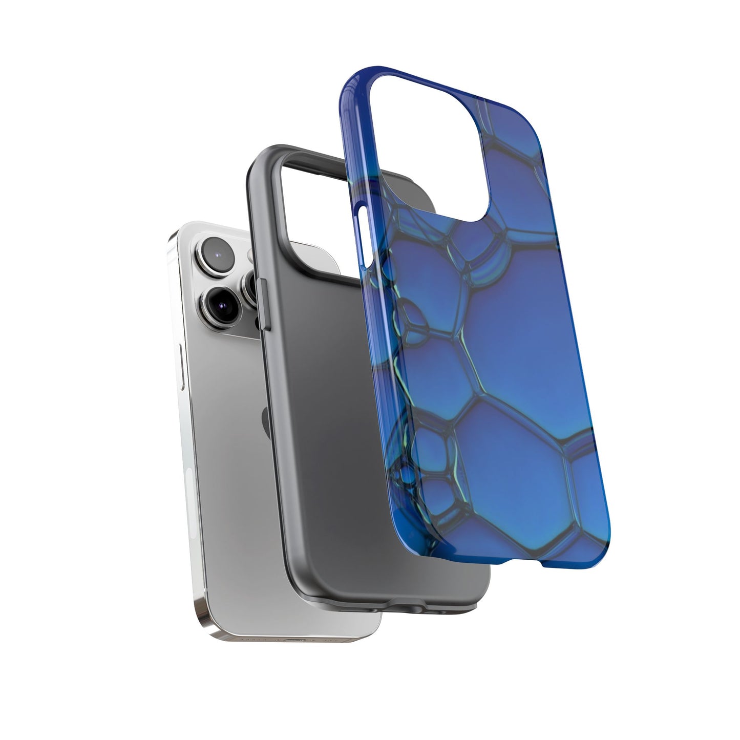 Blue Bubbles - Tough Cases - Whimsical Phone Cases