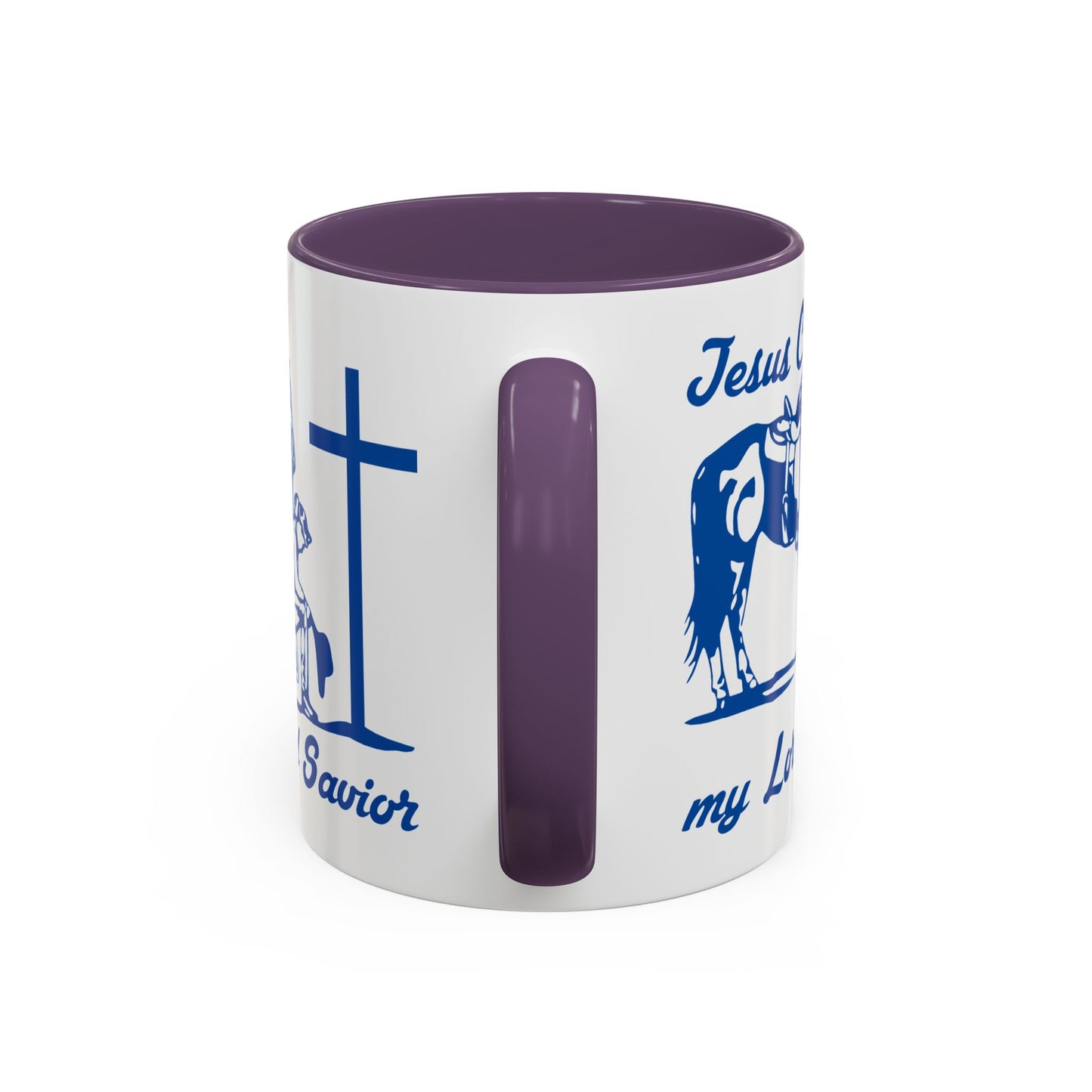 Lord and Savior - Accent Coffee Mug (11, 15oz) - Easter - Mother's Day - Father's Day