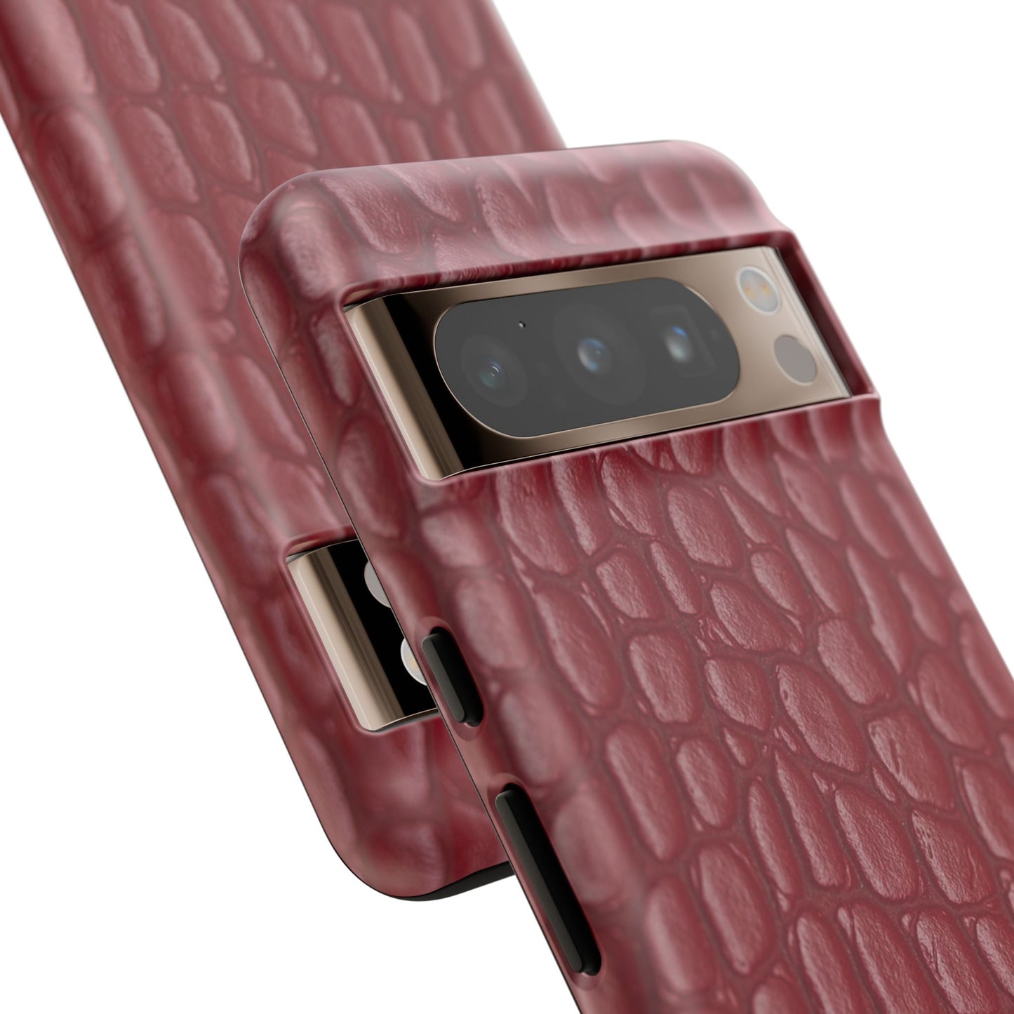 Red Leather - Tough Cases - Whimsical Phone Cases