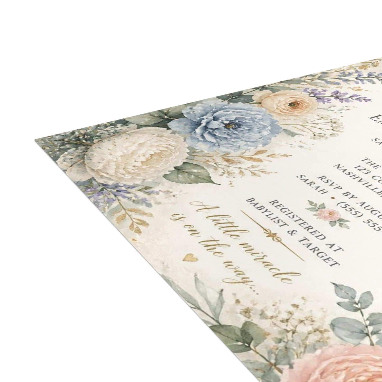 OH!  Baby Shower -Postcard Bundles (envelopes included)