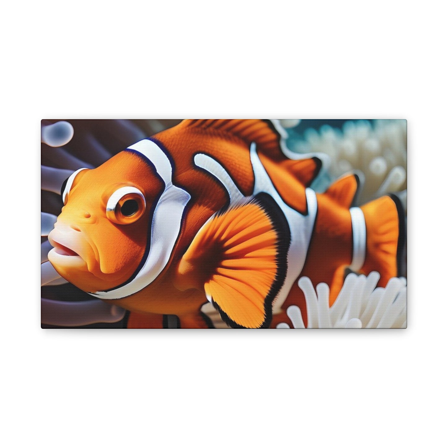 Clown Fish - Canvas Stretched, 0.75"