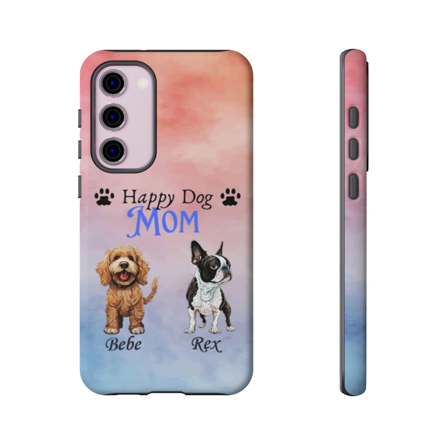 Dog Mom - Personalized - Whimsical Phone Cases - Mother's Day