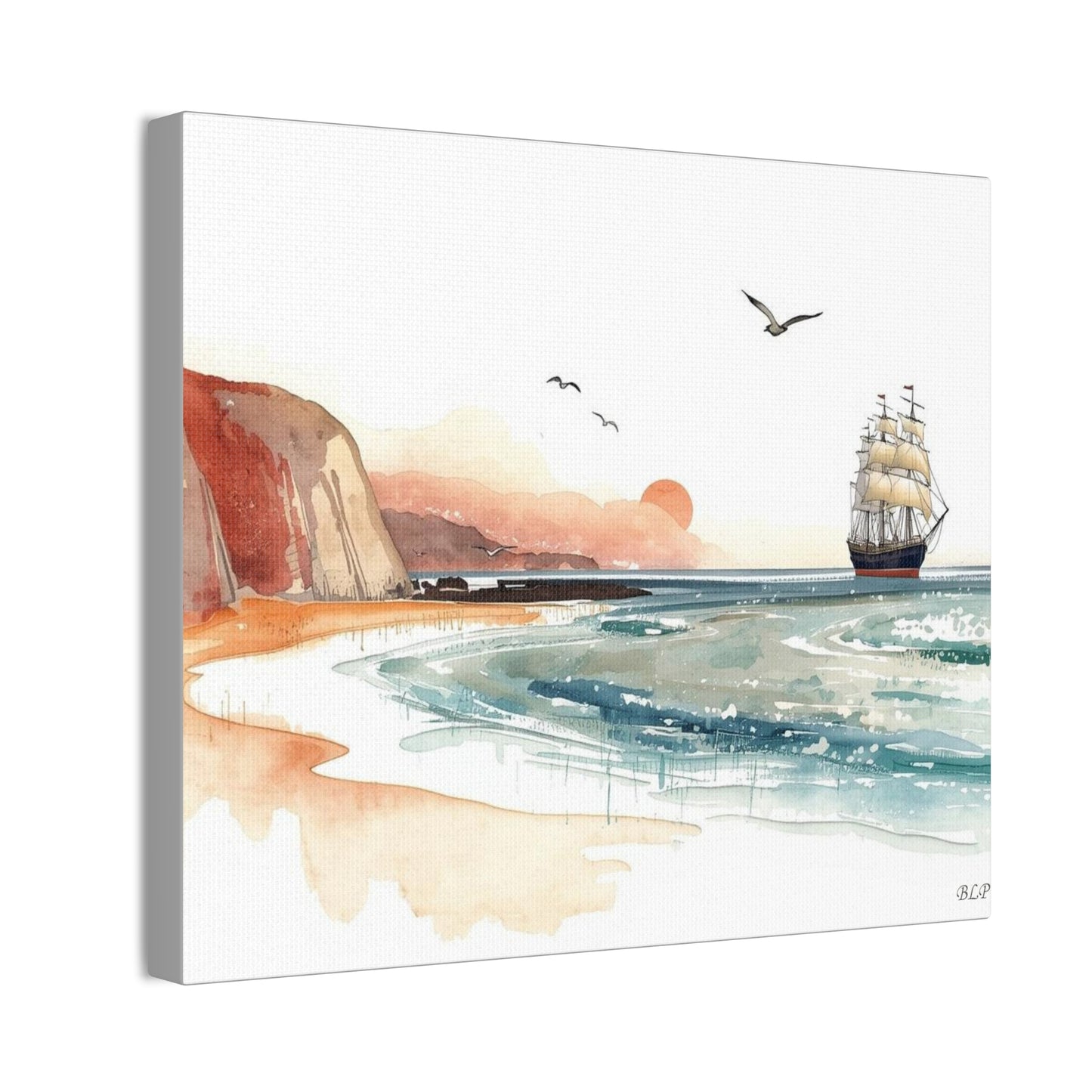 Coastal Clipper - Canvas Stretched, 0.75" - 2026 Wall Art - Places