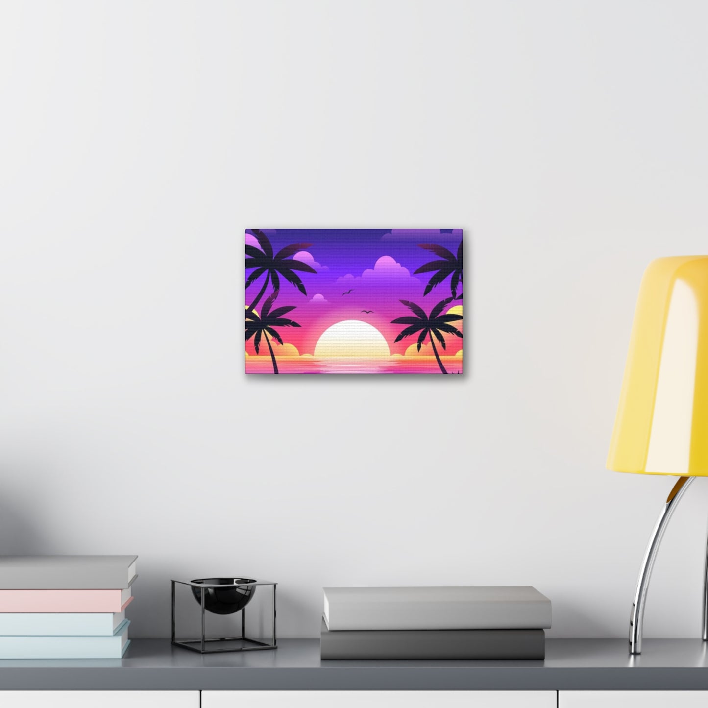 Island Sunset - Canvas Stretched, 0.75"