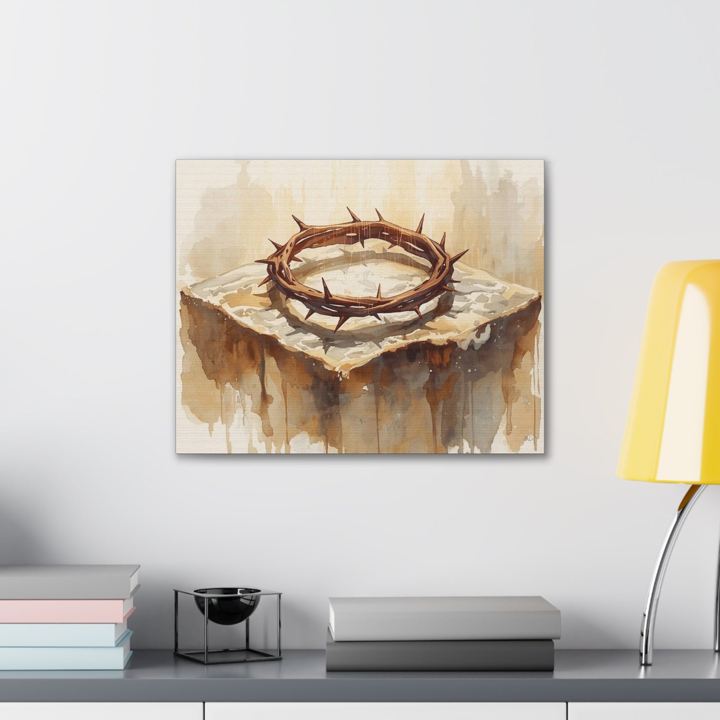 Crown of Thorns - Canvas Stretched, 0.75" - 2026 Wall Art - Religion