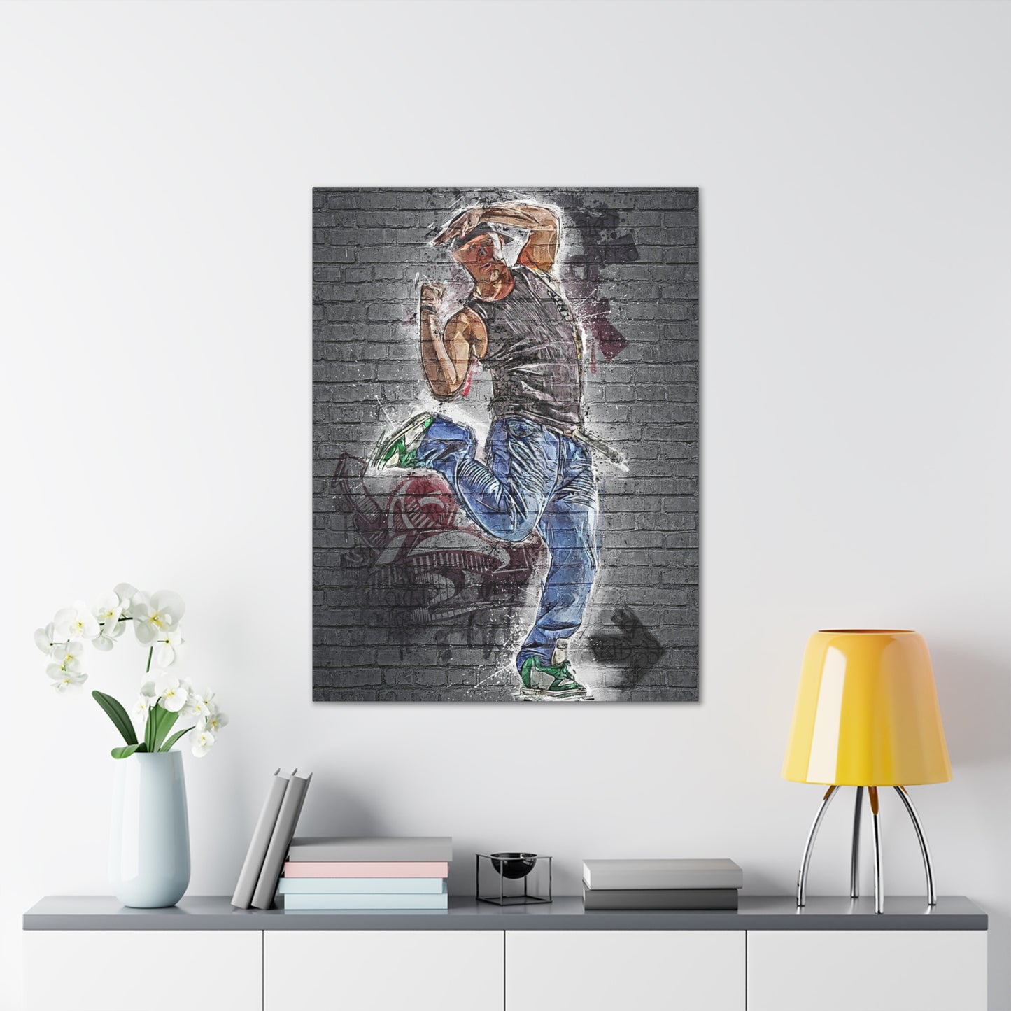 Wall Dancer - Canvas Stretched, 0.75"