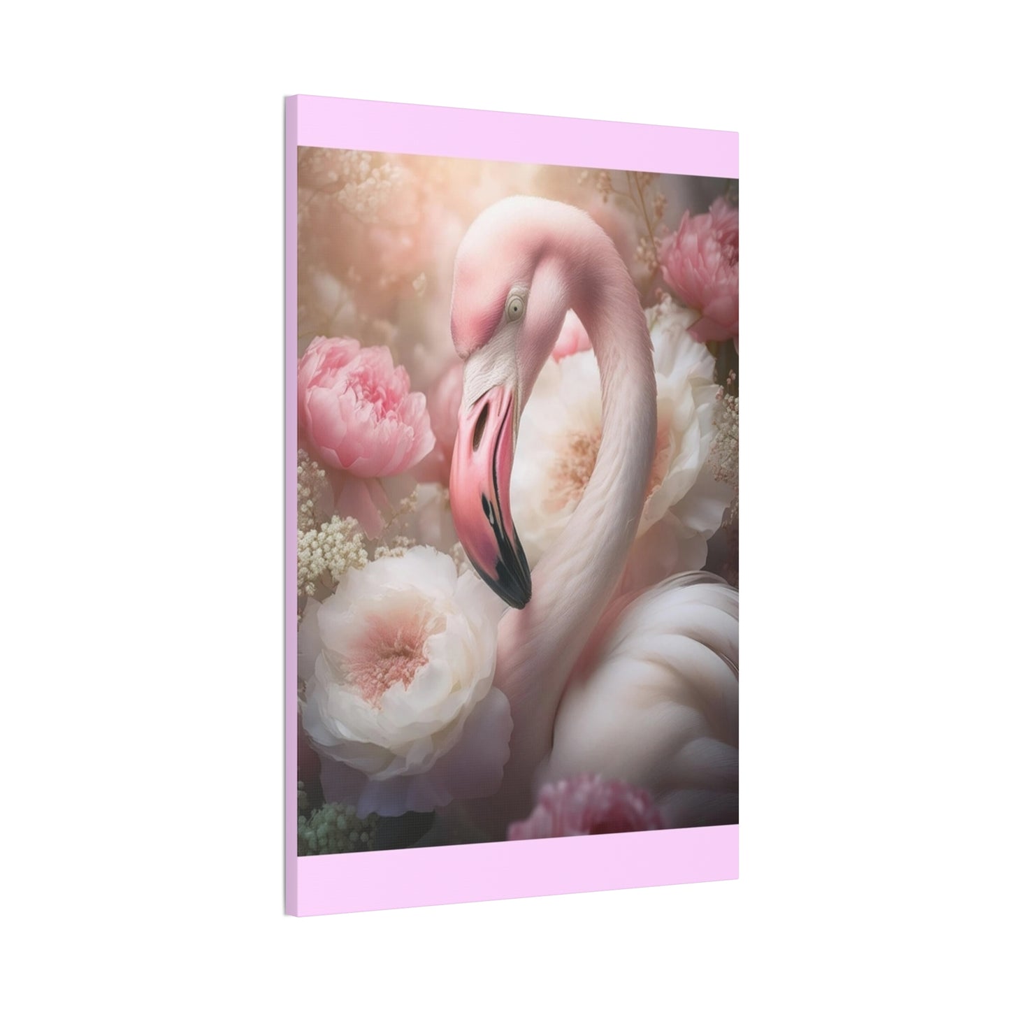 Flamingo - Canvas Stretched, 0.75"