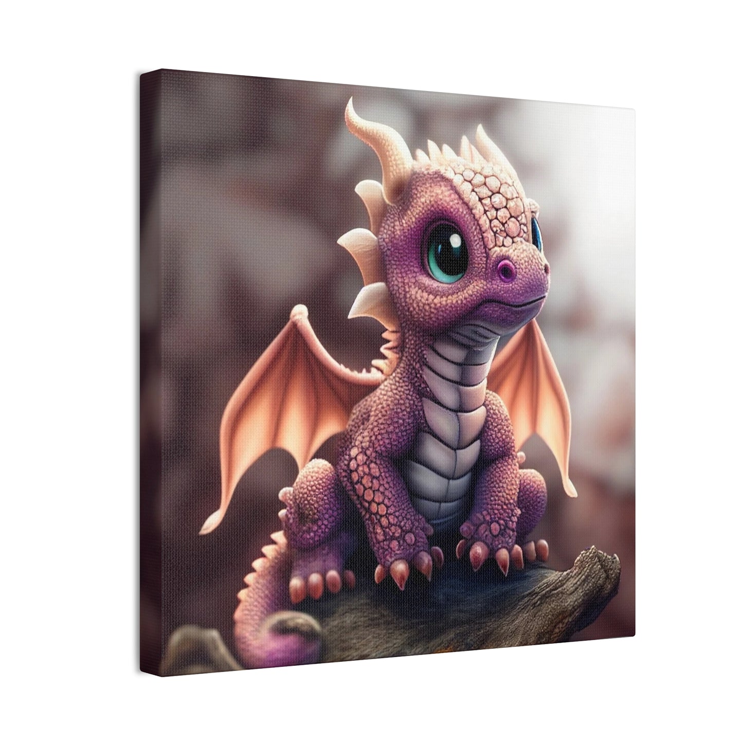 Baby Dragon - Canvas Stretched, 0.75"