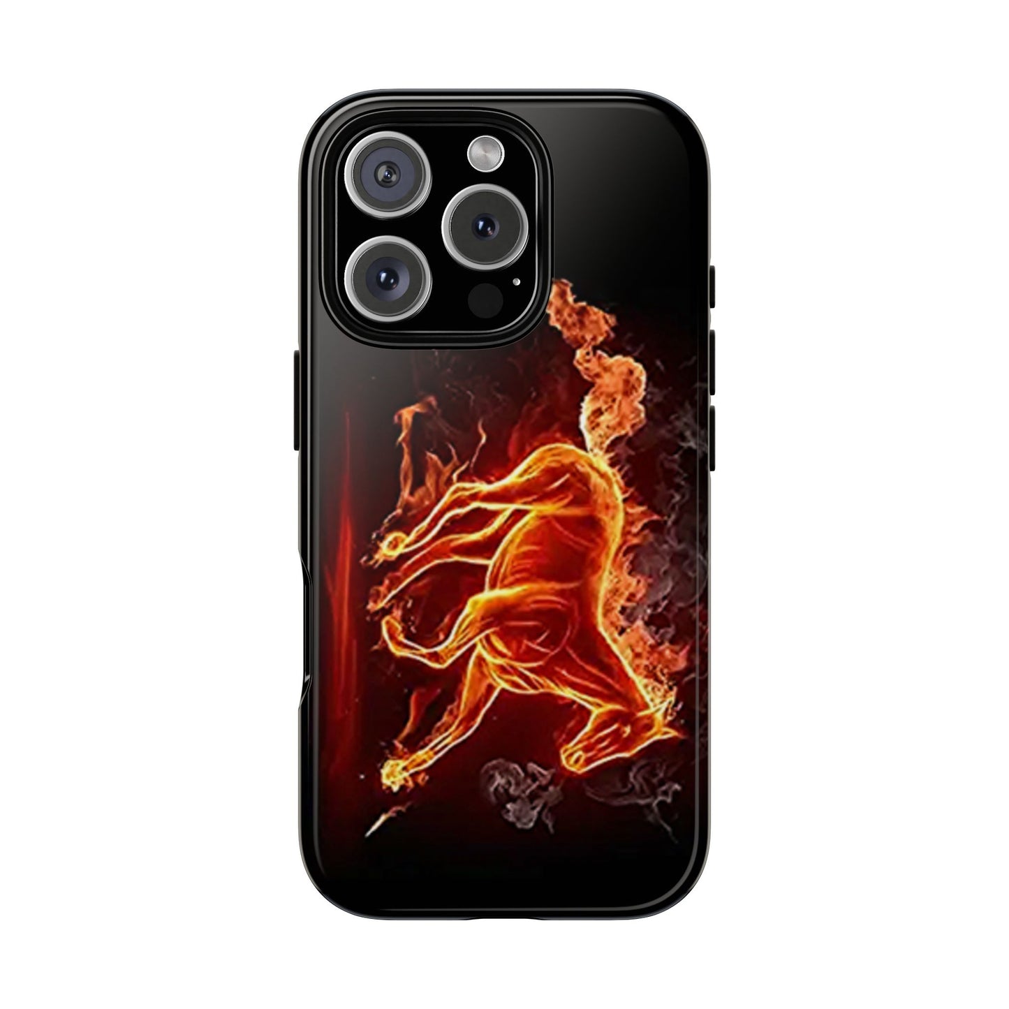 Burning Horse - Whimsical Phone Cases