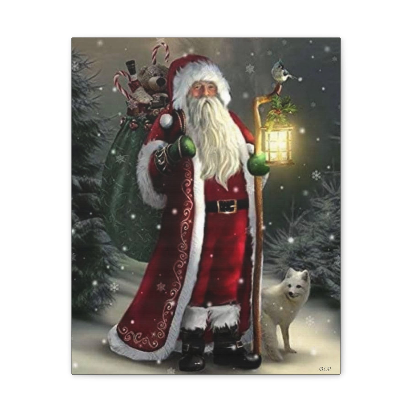Kringle - Canvas Stretched, 0.75" - 2026 Wall Art - Holidays