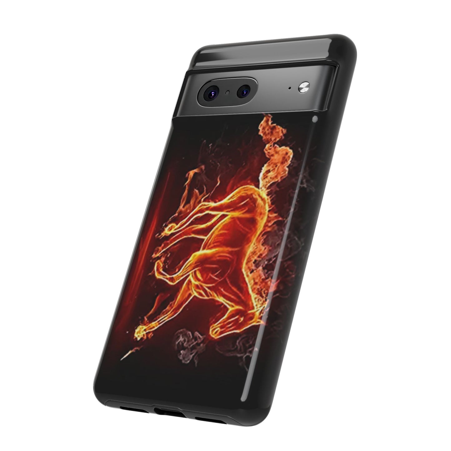 Burning Horse - Whimsical Phone Cases