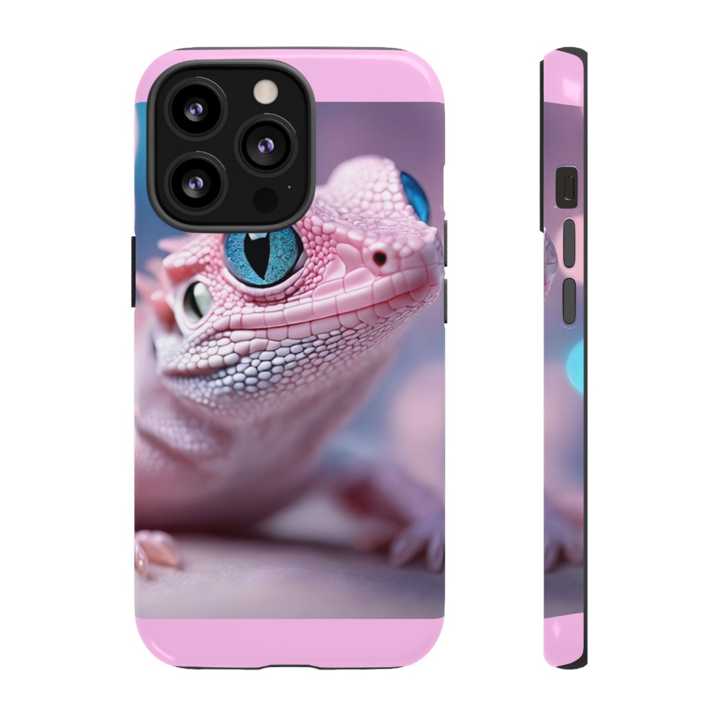 Pink Lizard - Whimsical Phone Cases