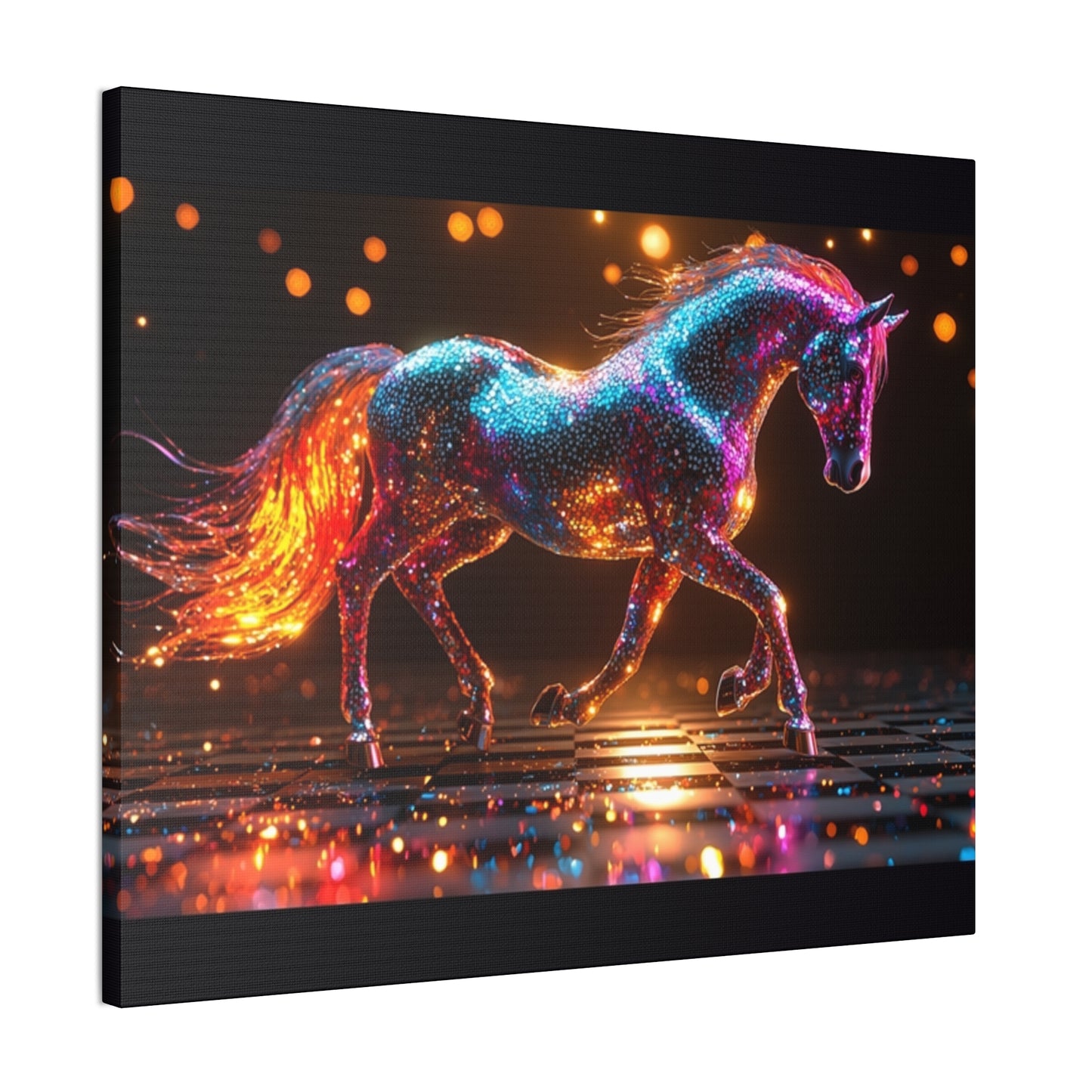 Bling Stallion - Canvas Stretched, 0.75"