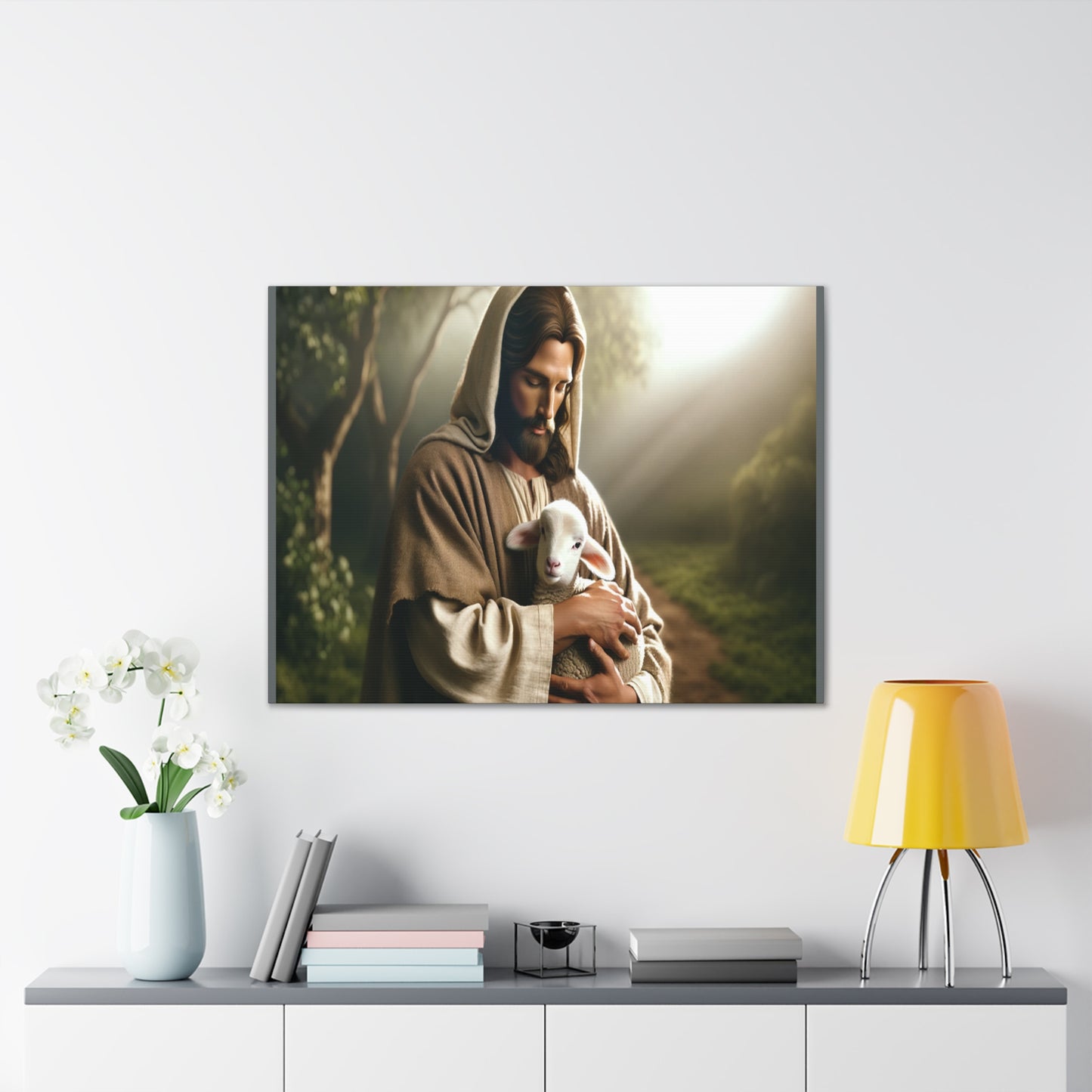 The Lamb of God - Canvas Stretched, 0.75" - Easter