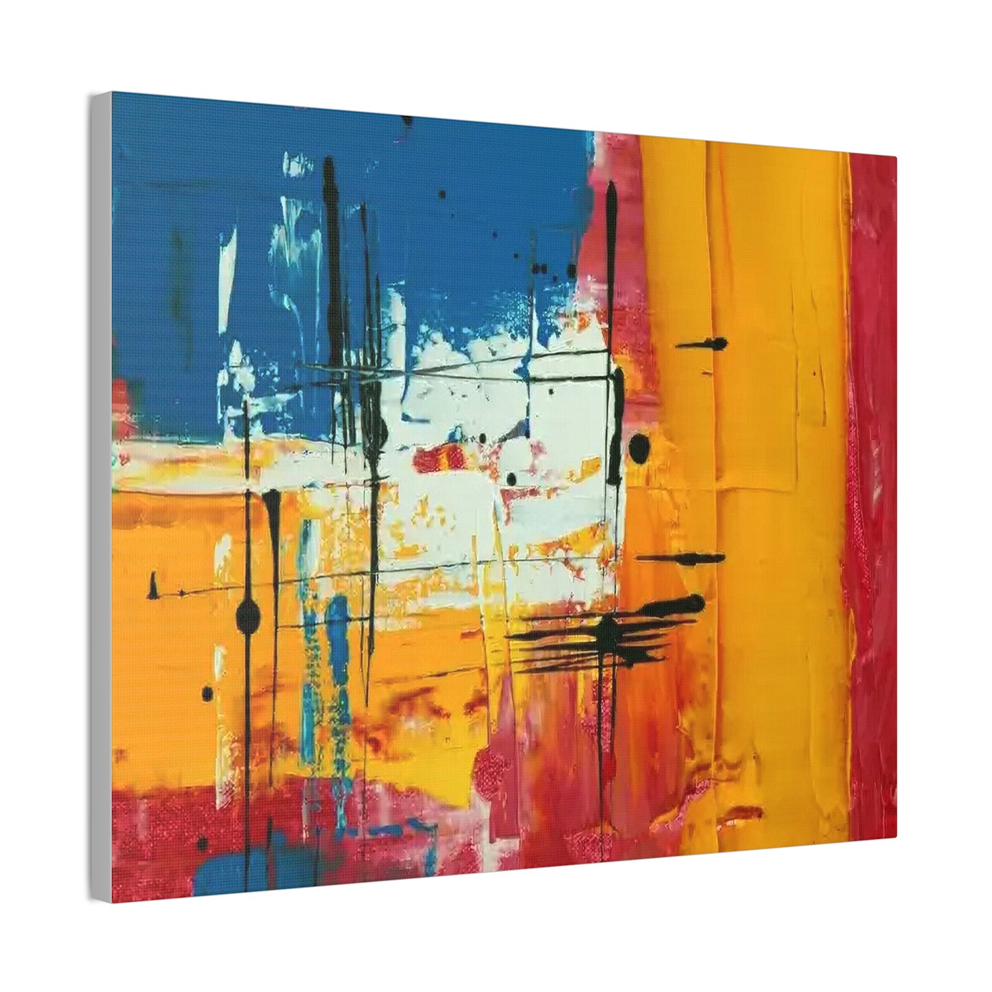 Abstract - Canvas Stretched, 0.75" - Wall Art 2026  - Creative