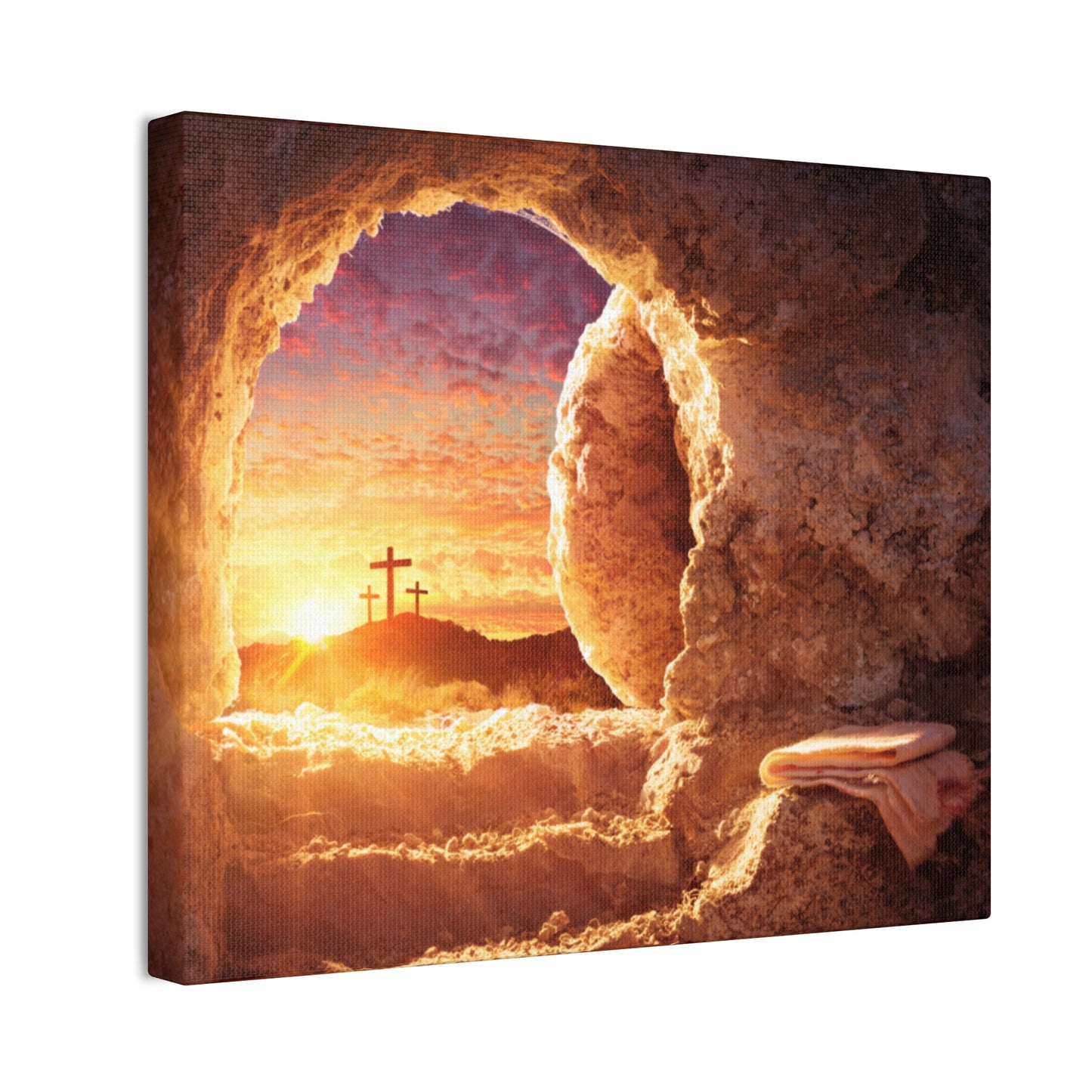 Resurrection - Canvas Stretched, 0.75" - Easter - Mother's Day - Father's Day