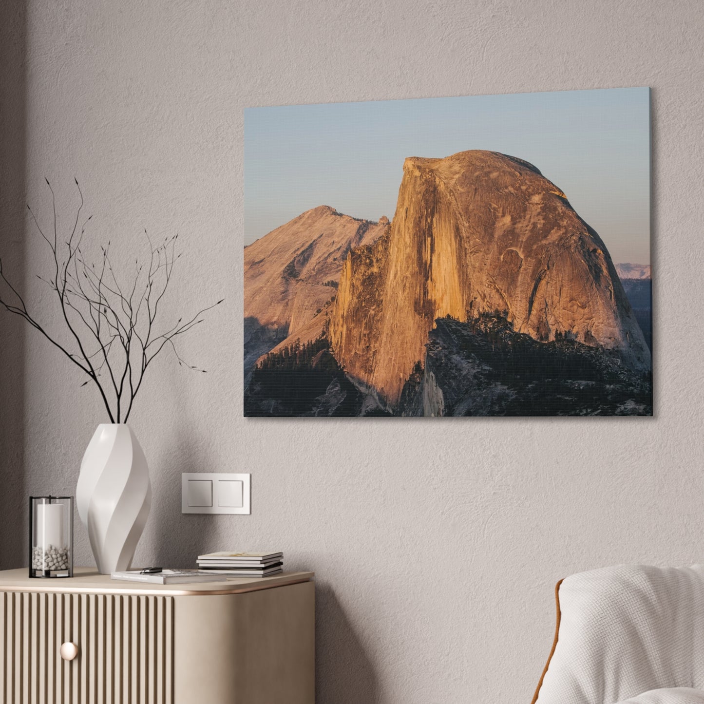 half Dome - Canvas Stretched, 0.75"