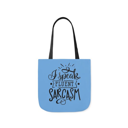 I Speak - Canvas Tote Bag, 5-Color Straps