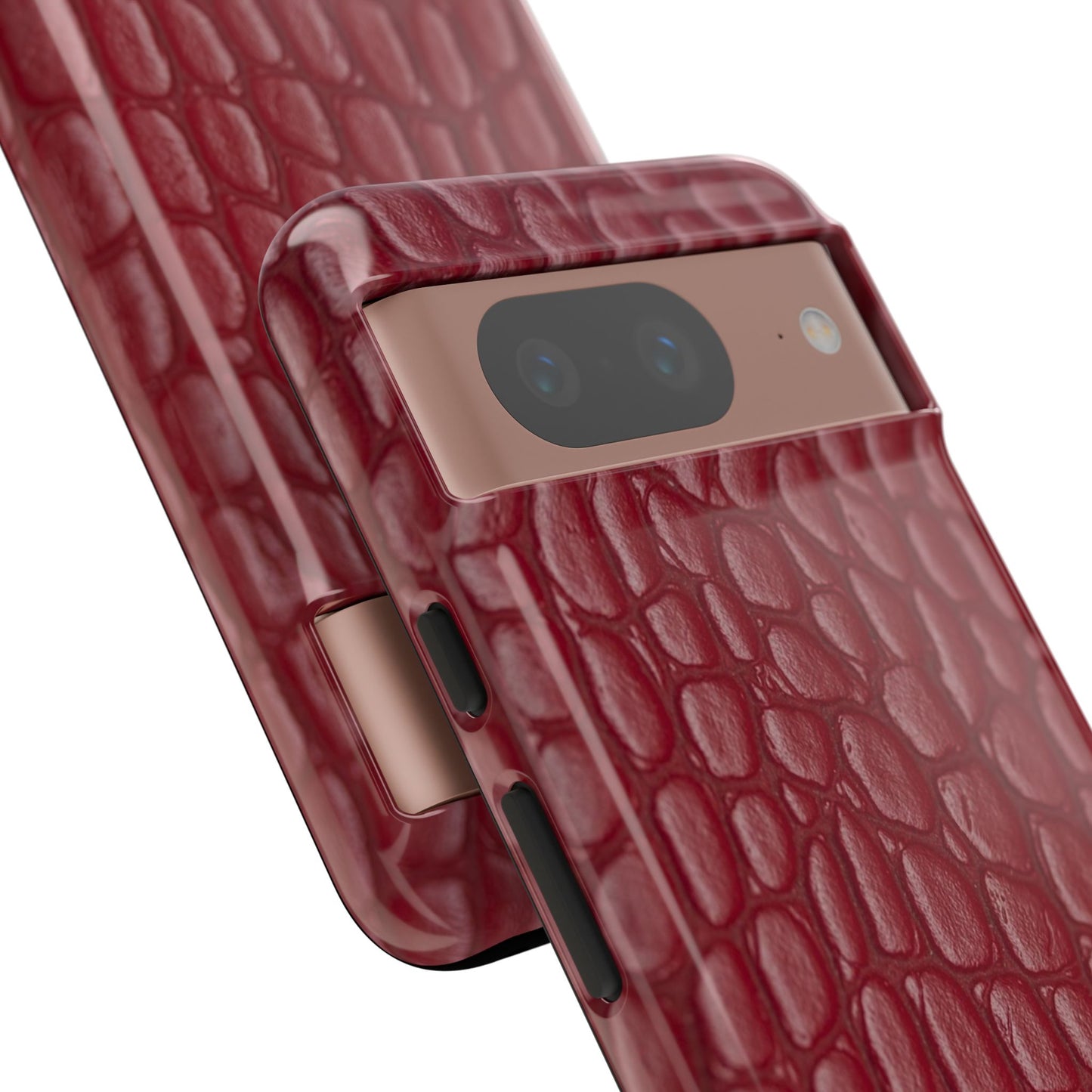 Red Leather - Tough Cases - Whimsical Phone Cases