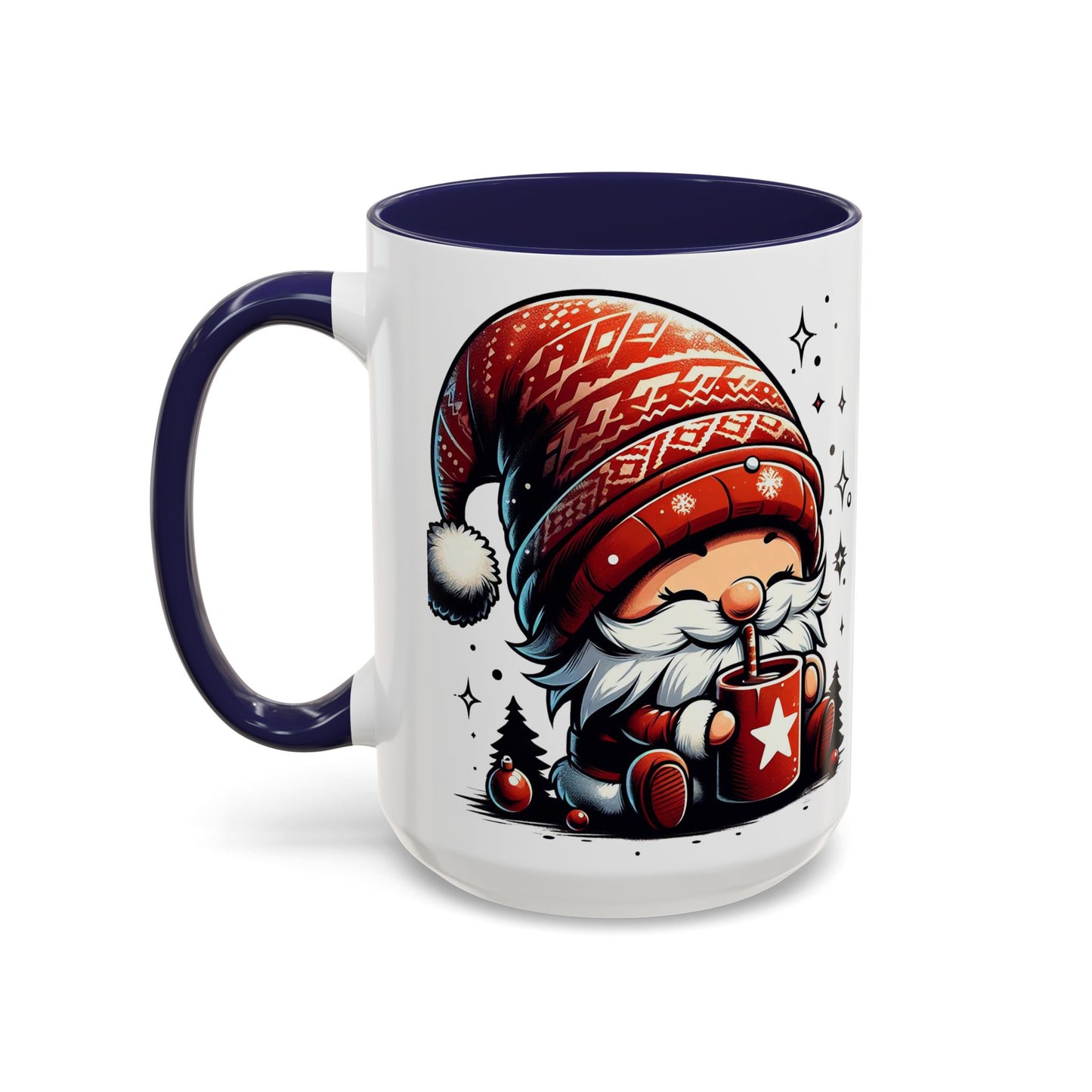 Elf - Accent Coffee Mug (11, 15oz) - Christmas