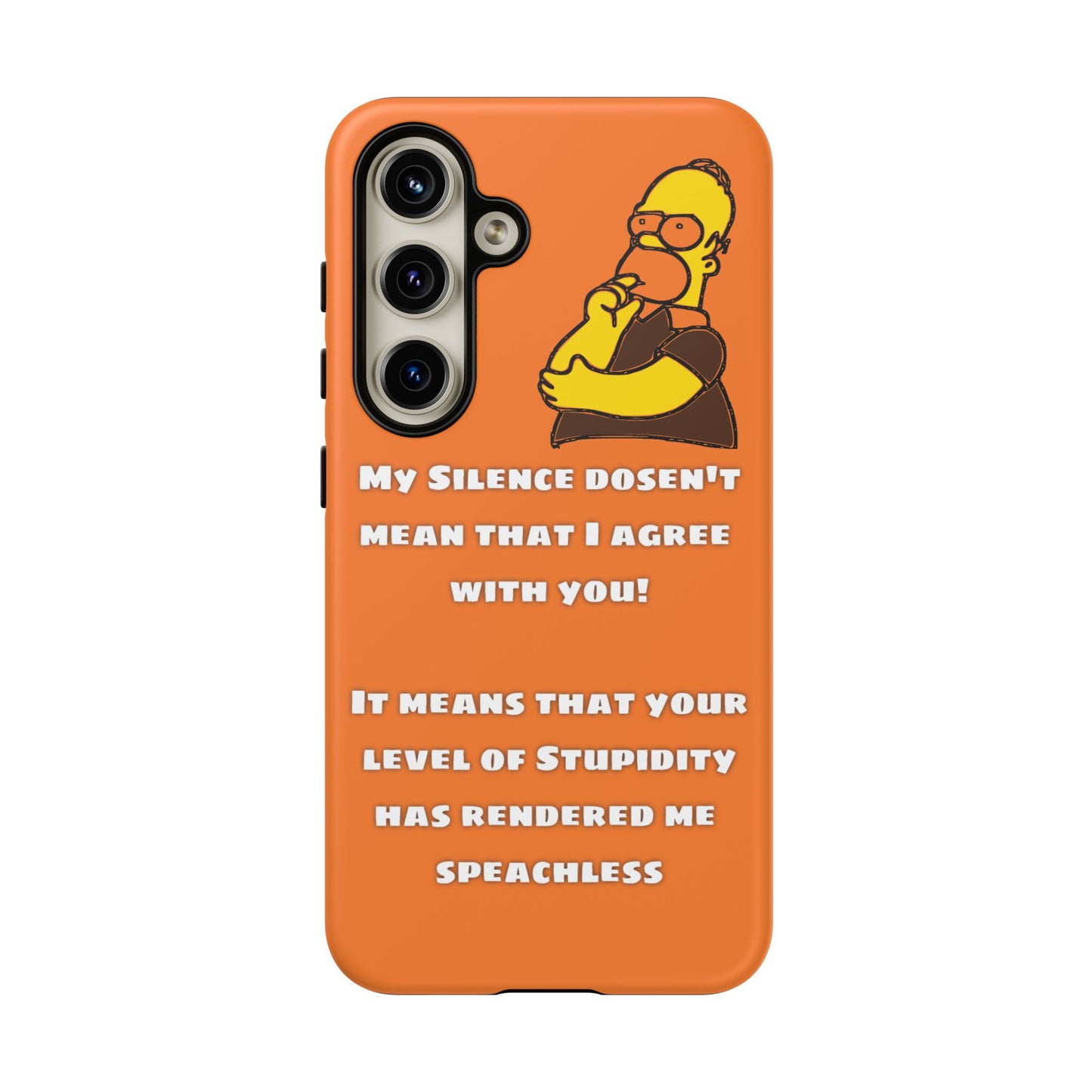 My Silence - Tough Cases - Whimsical Phone Cases