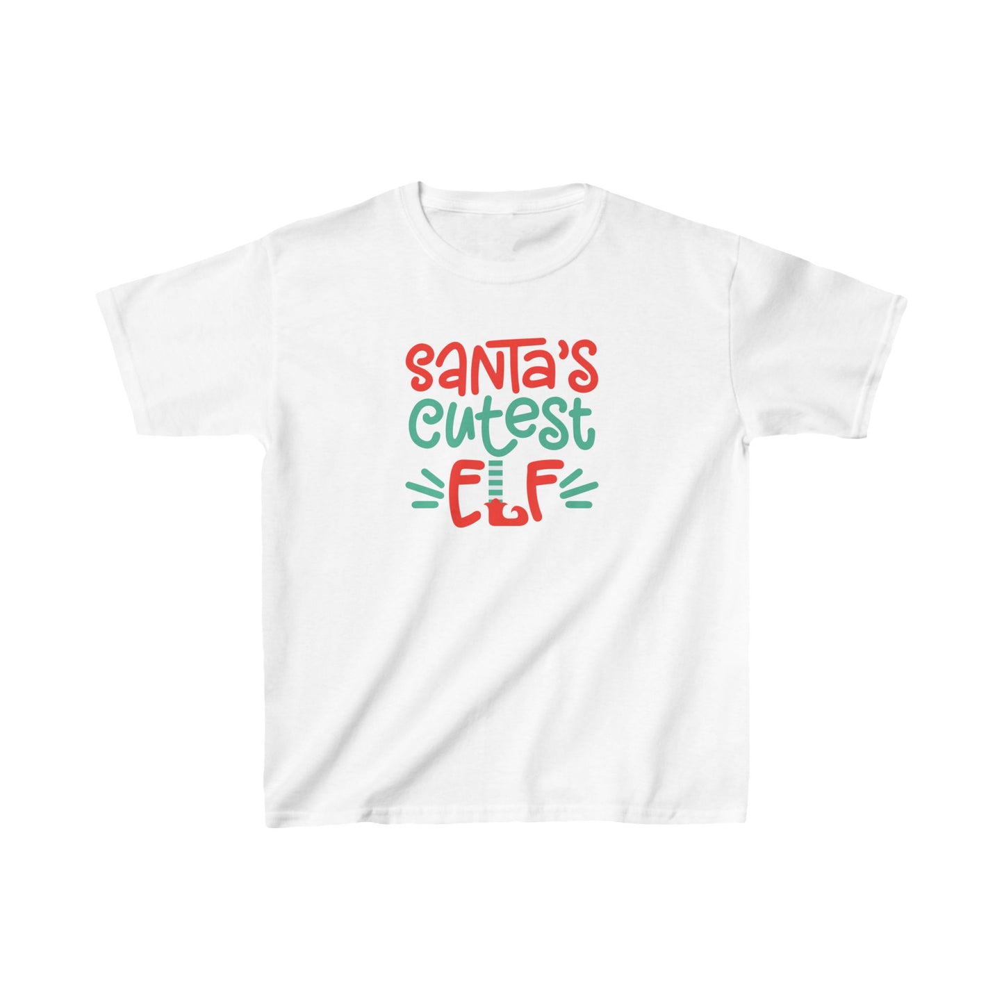 Kids - Cutest Elf - Heavy Cotton™ T-Shirts - Christmas