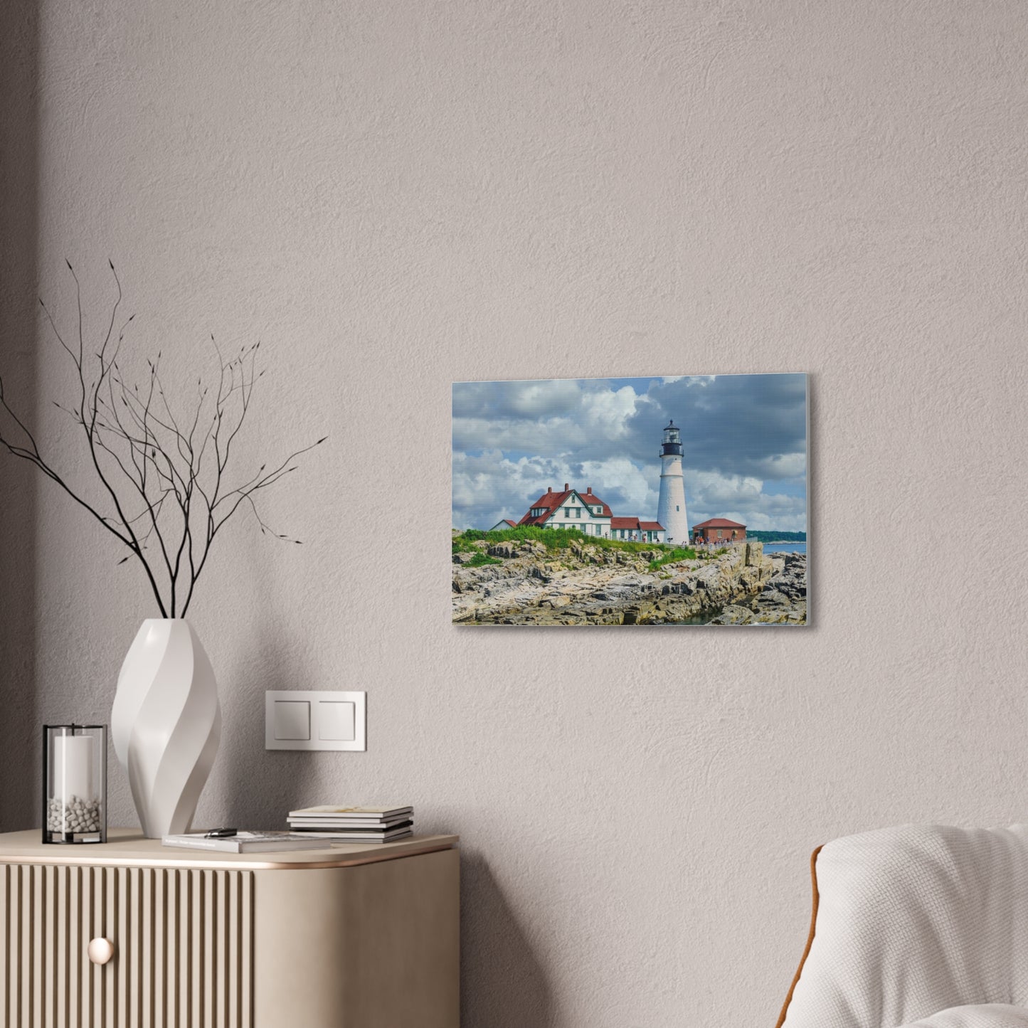 Portland Head - Canvas Stretched, 0.75"