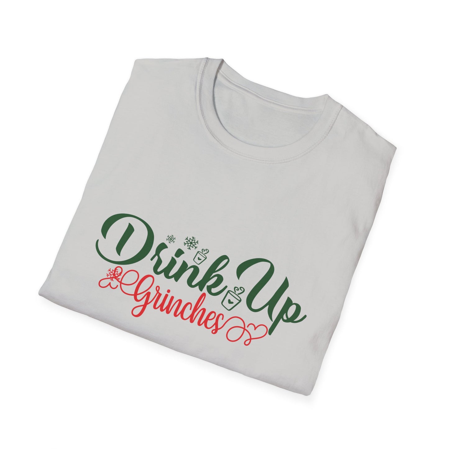 Drink Up -vUnisex Softstyle T-Shirt Christmas