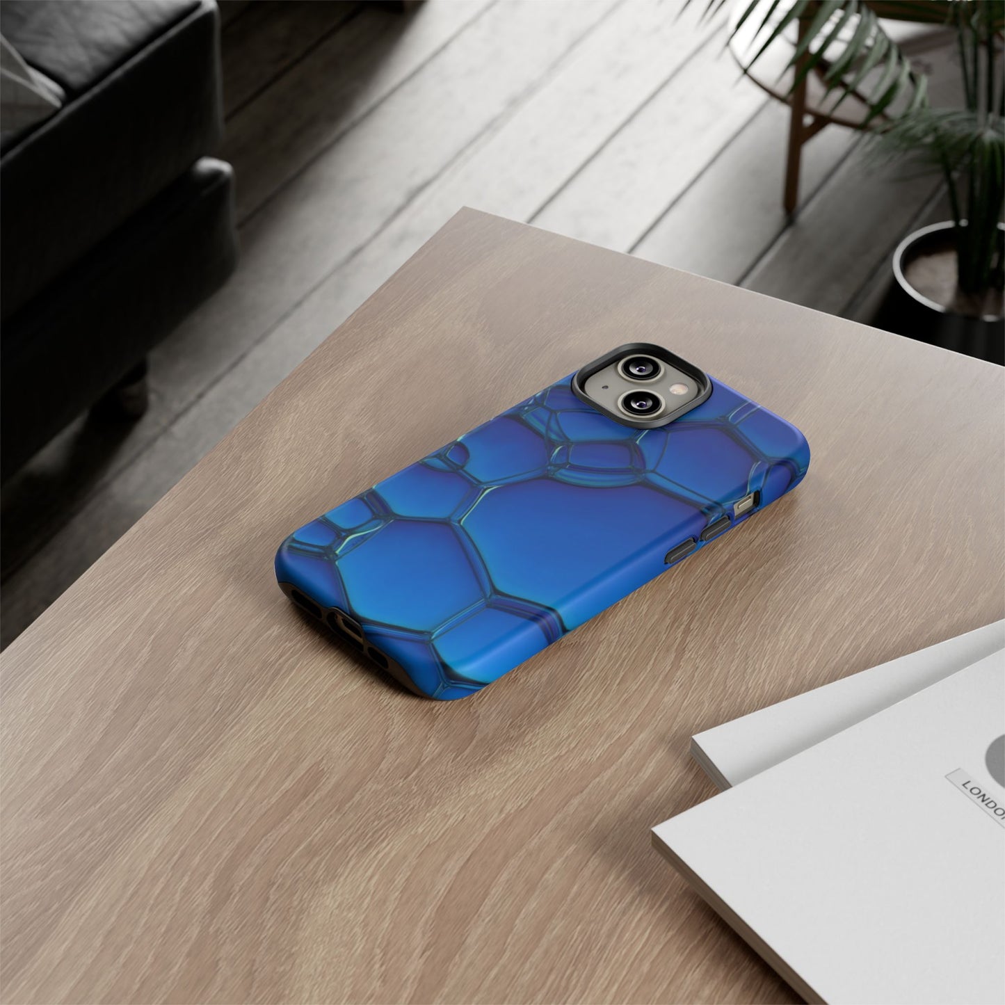 Blue Bubbles - Tough Cases - Whimsical Phone Cases