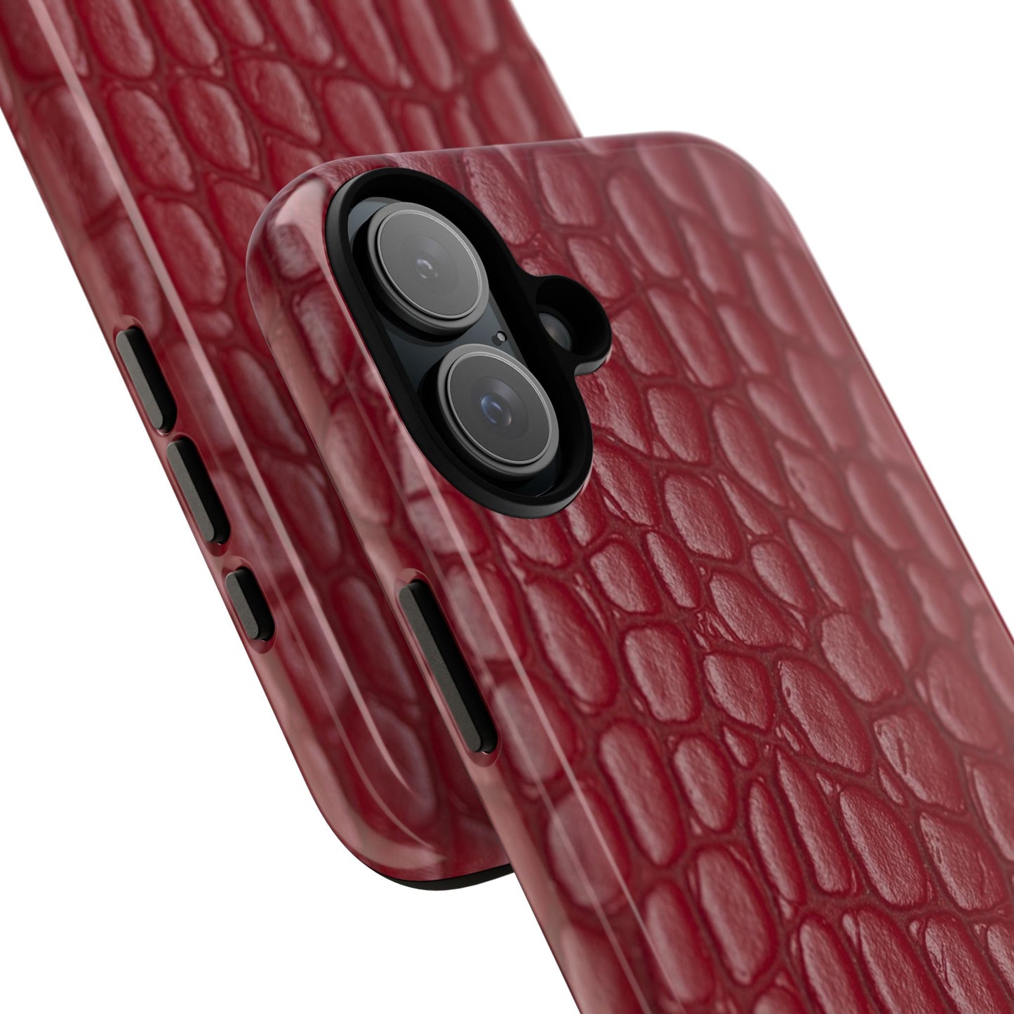 Red Leather - Tough Cases - Whimsical Phone Cases