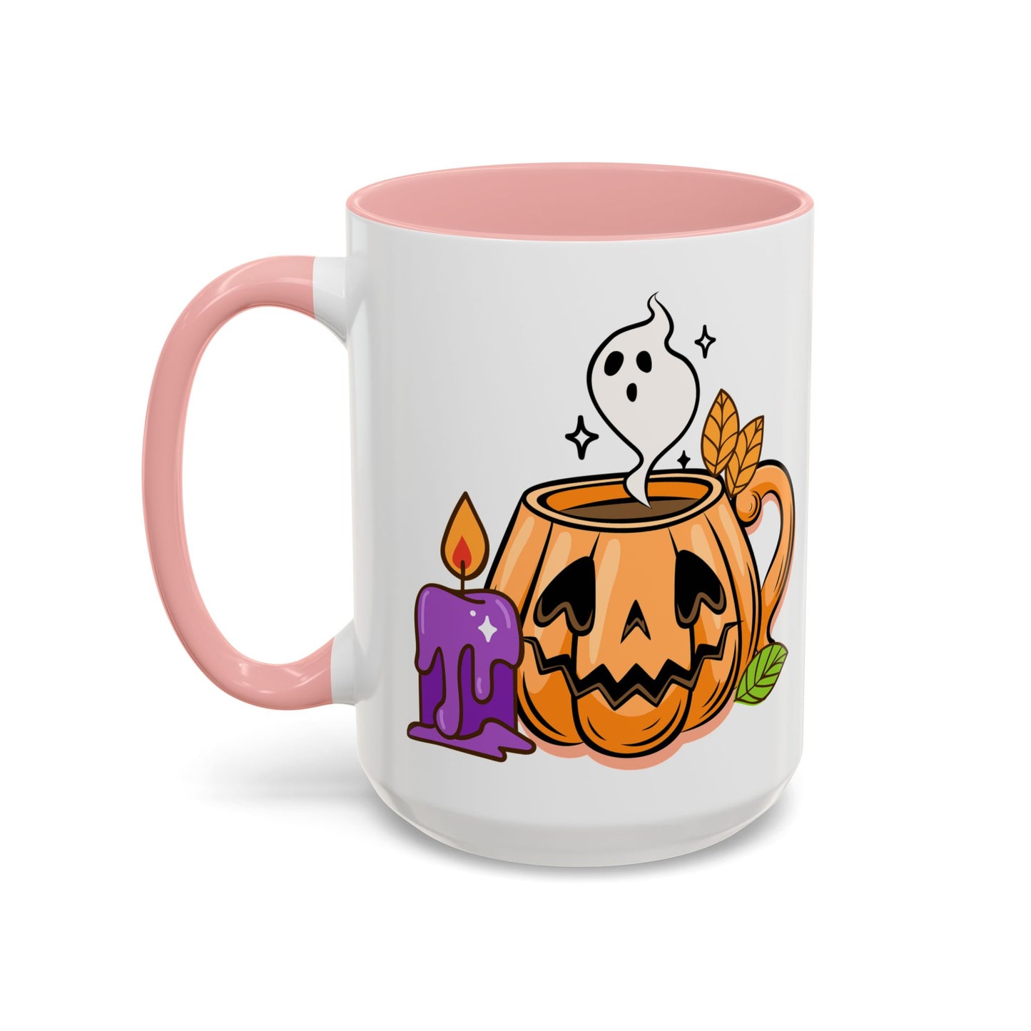 Pumpkin Spice - Accent Coffee Mug (11, 15oz) - Halloween