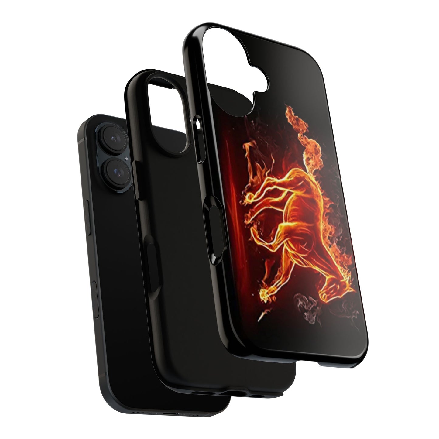 Burning Horse - Whimsical Phone Cases