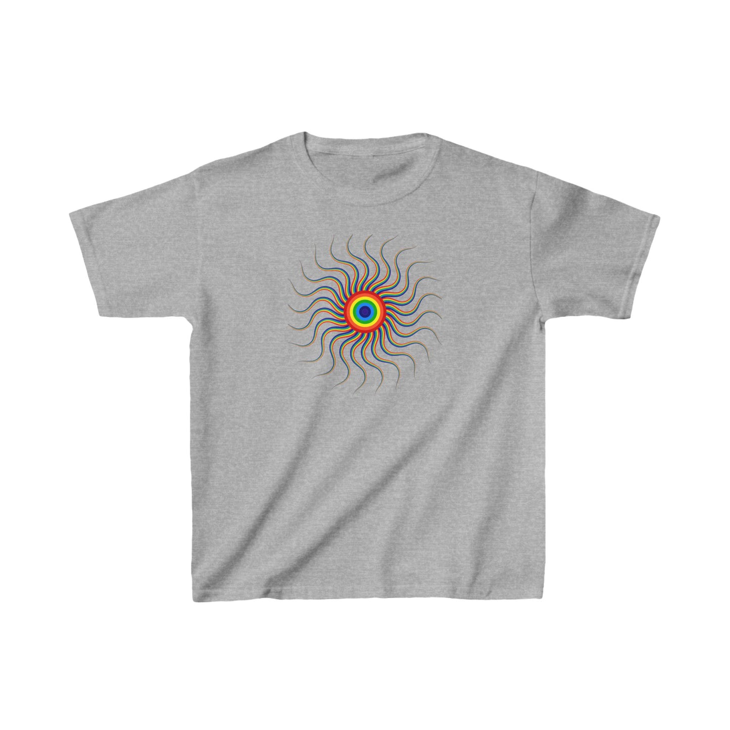 Kids - Crazy Sun -  Heavy Cotton™ T-Shirts