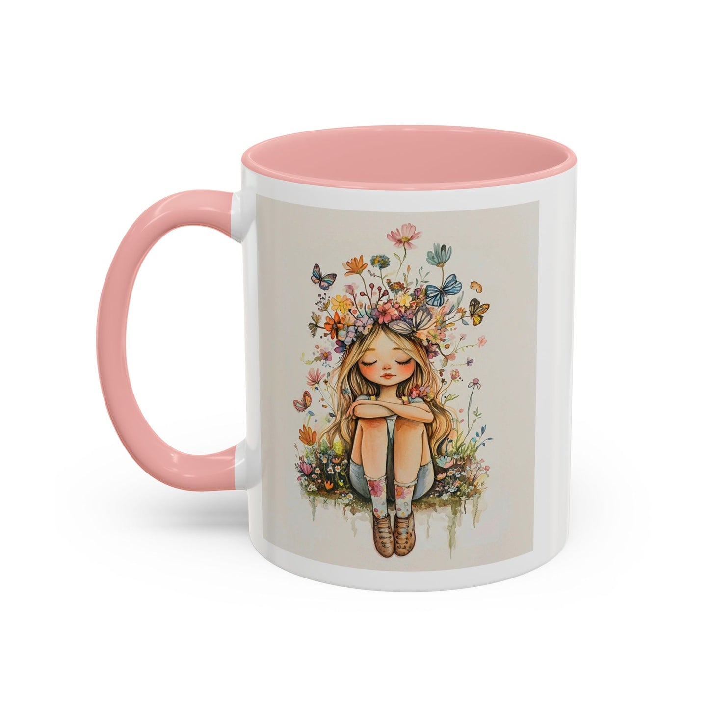 Girl - Accent Coffee Mug (11, 15oz)