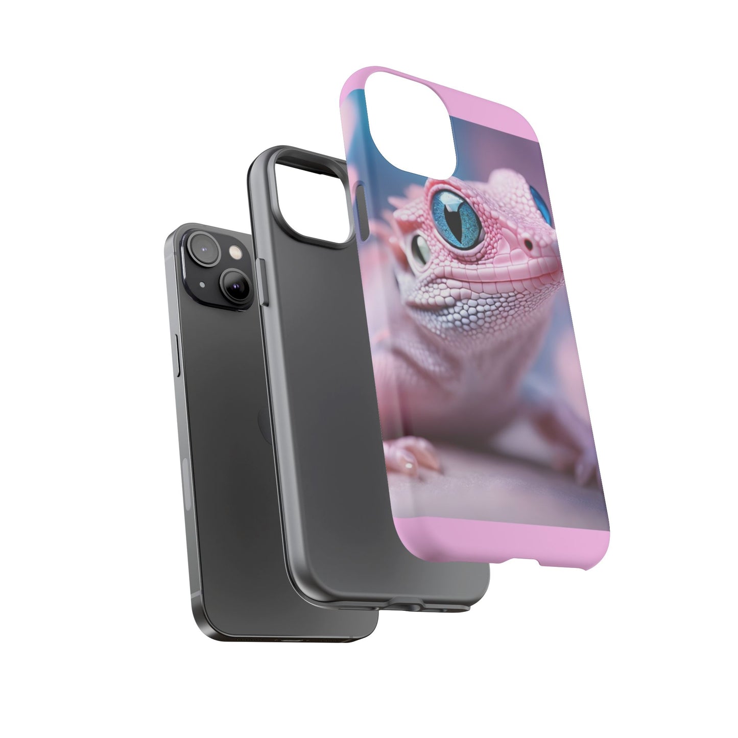 Pink Lizard - Whimsical Phone Cases