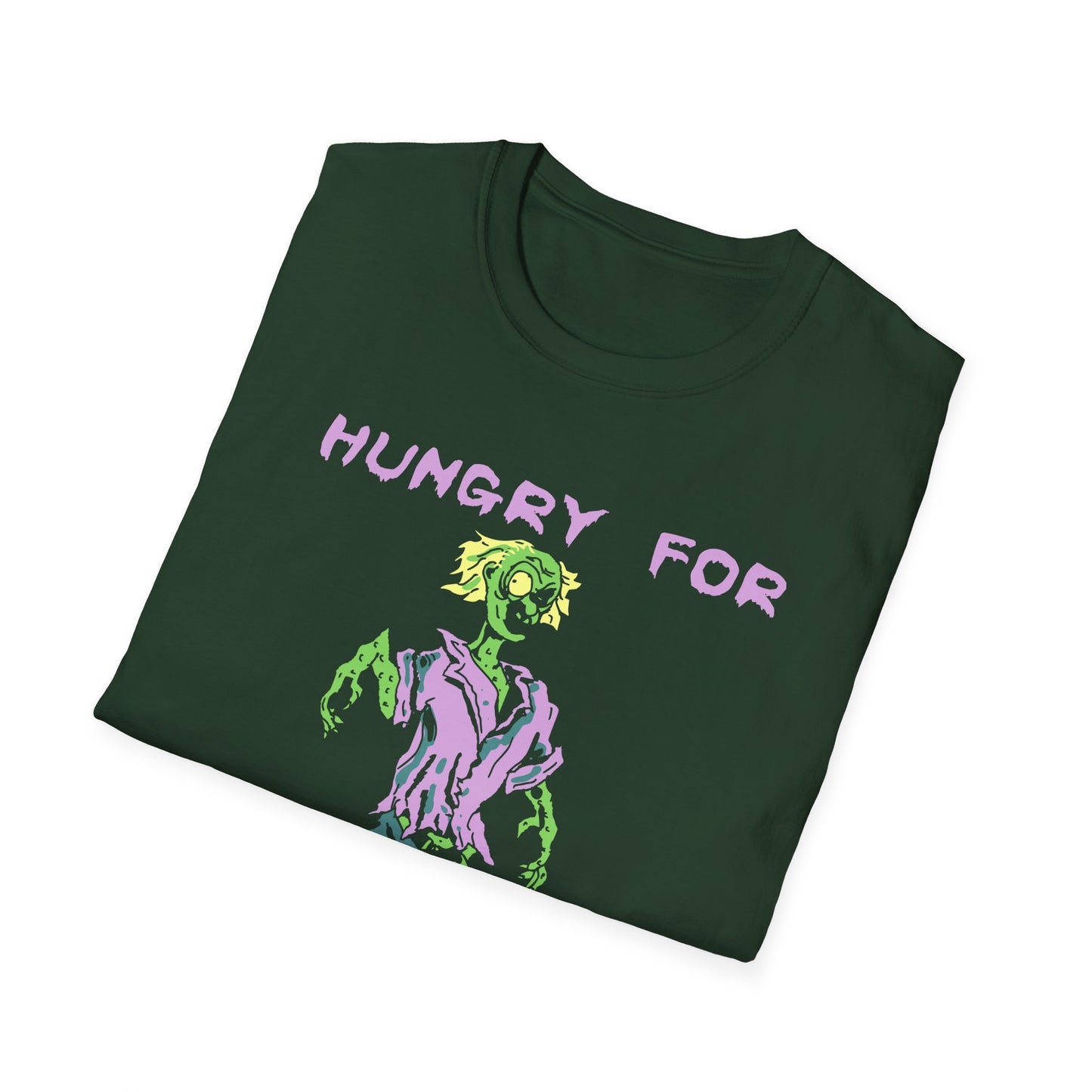 Hungry for your brains - Unisex Softstyle T-Shirt - Halloween