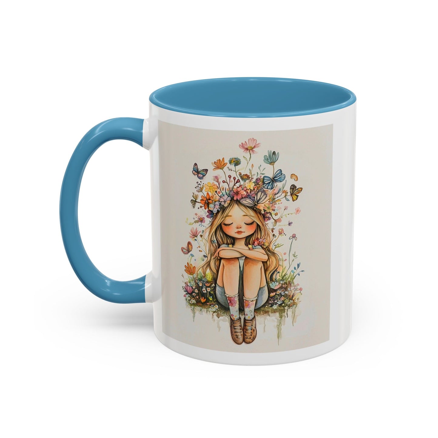 Girl - Accent Coffee Mug (11, 15oz)