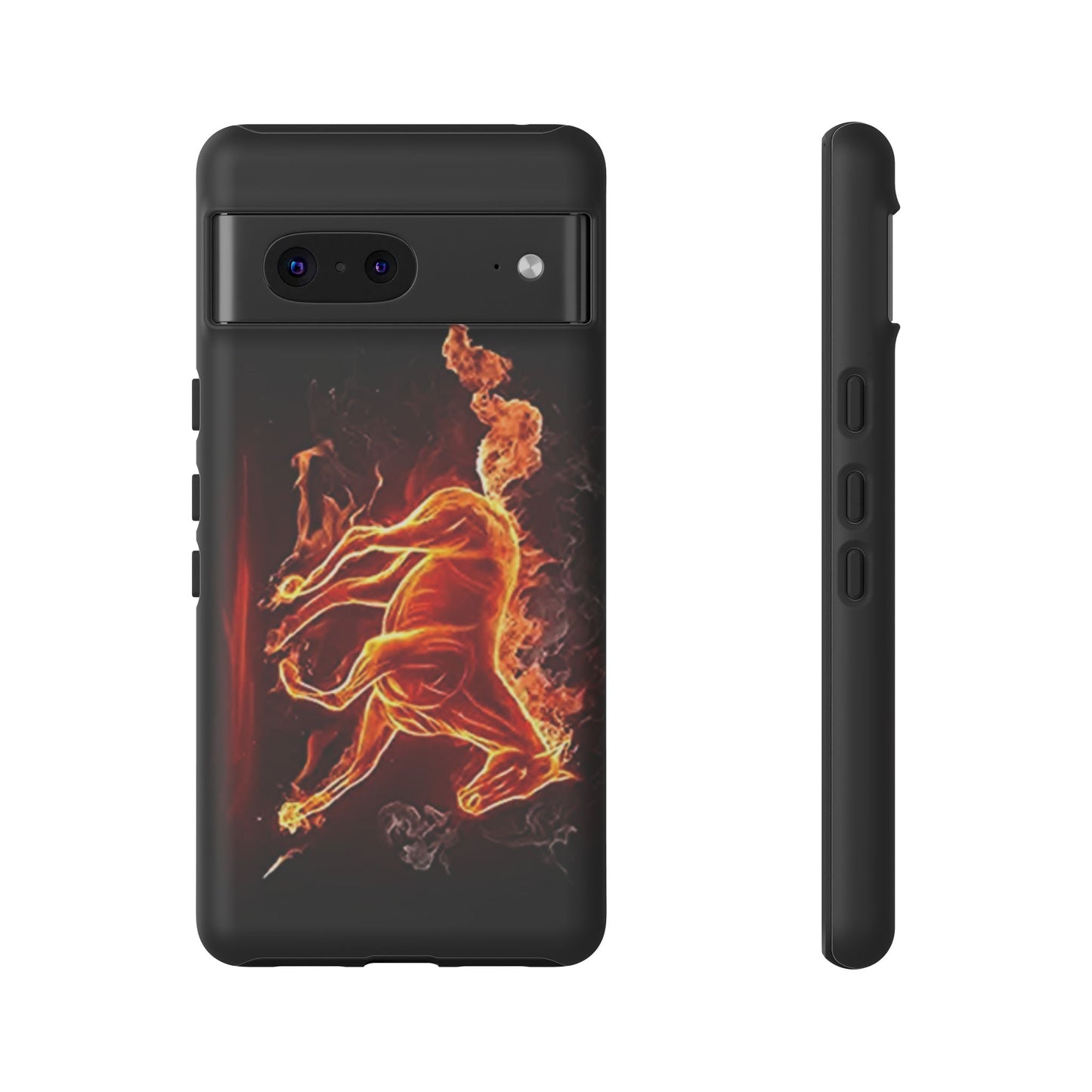 Burning Horse - Whimsical Phone Cases