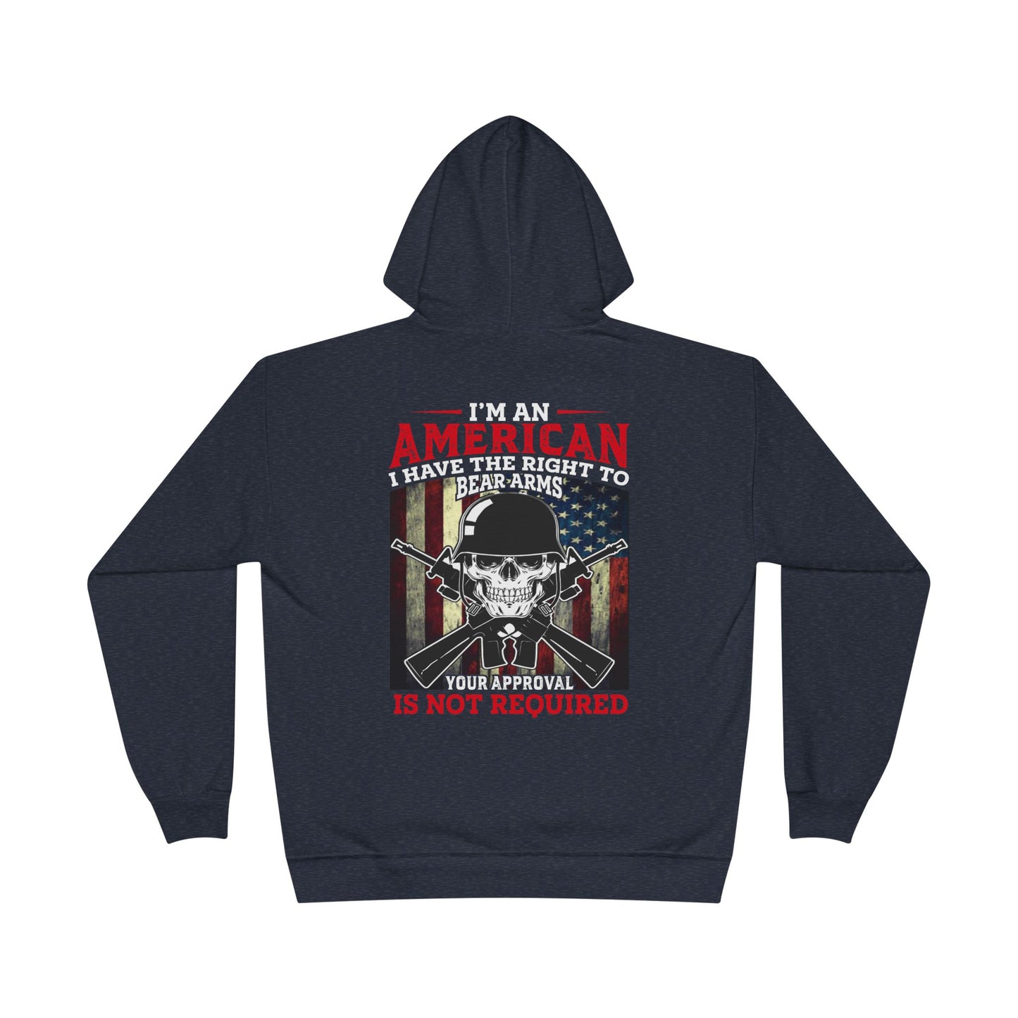 Military - Veteran - Unisex EcoSmart® Pullover Hoodie Sweatshirt