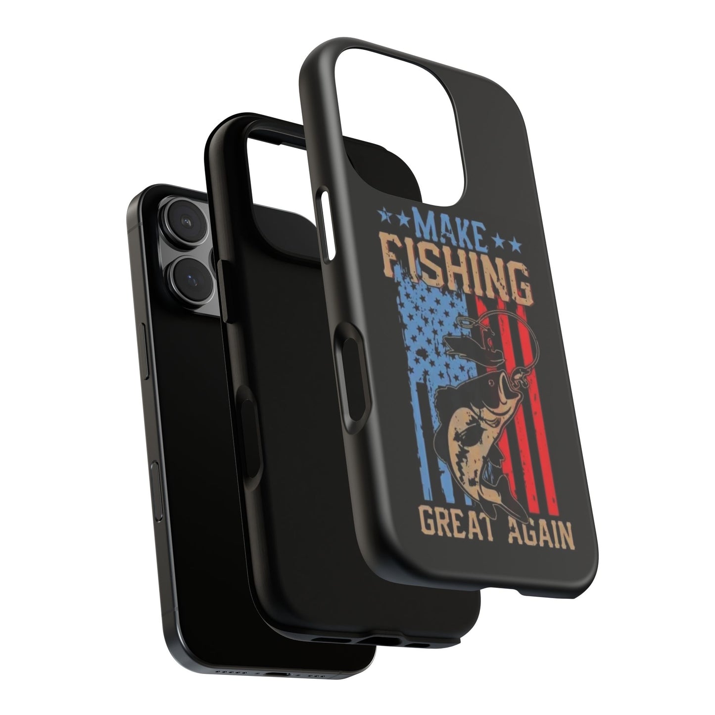 Make Fishing Great Again - Tough Whimsical Phone Cases